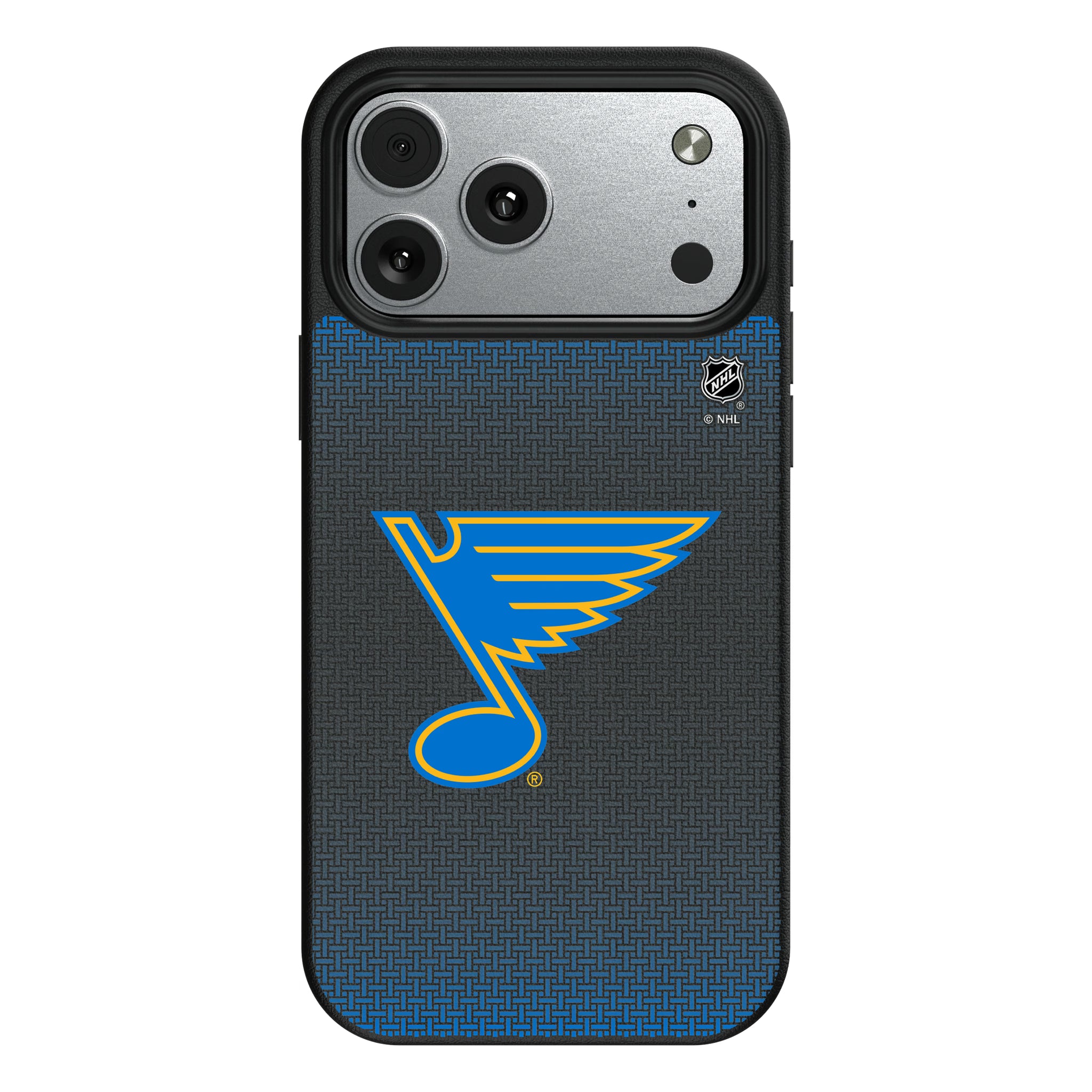 St. Louis Blues Linen iPhone MagSafe Compatible Phone Case for Apple iPhone#Device_iPhone 17 Pro Max