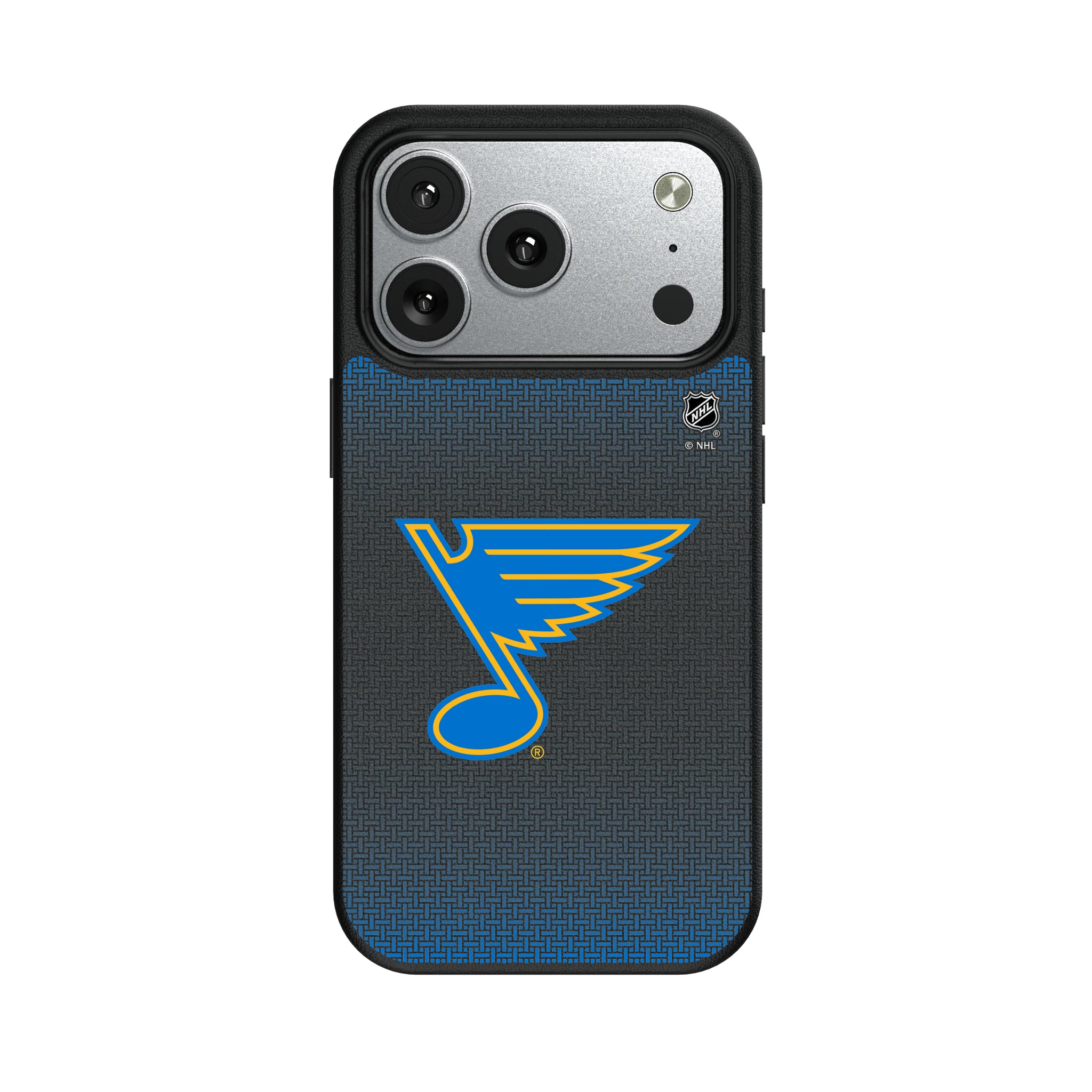 St. Louis Blues Linen iPhone MagSafe Compatible Phone Case for Apple iPhone#Device_iPhone 17 Pro