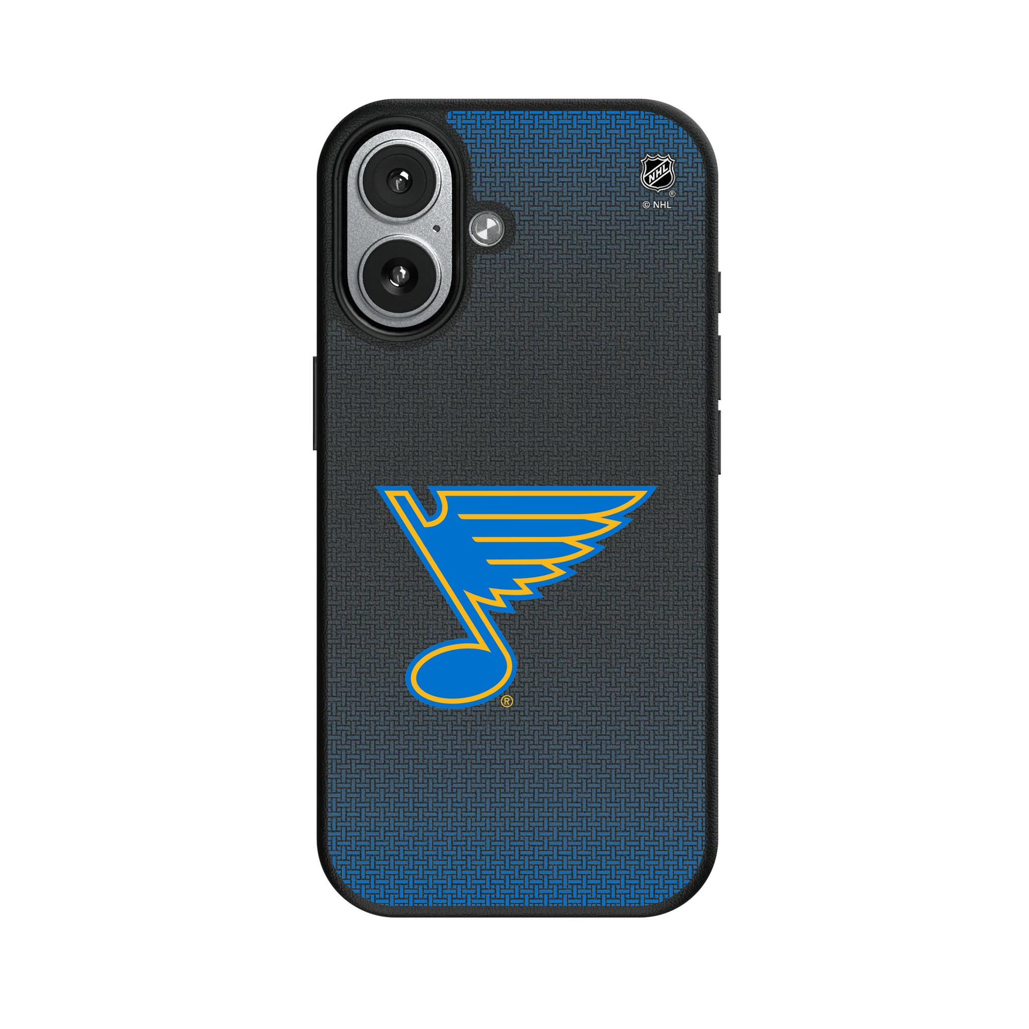 St. Louis Blues Linen iPhone MagSafe Compatible Phone Case for Apple iPhone#Device_iPhone 17