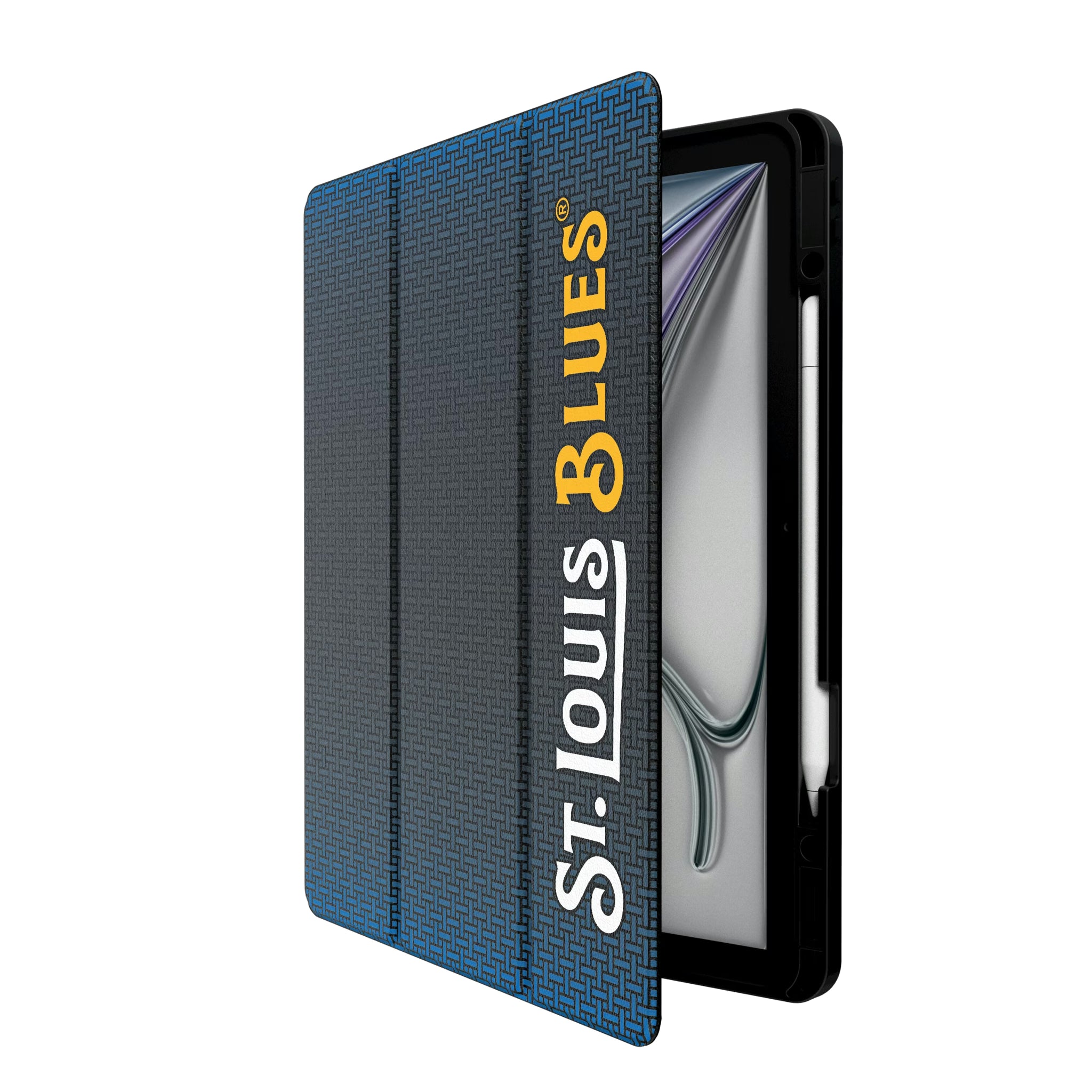 St. Louis Blues Linen iPad Tablet Case for Apple iPad