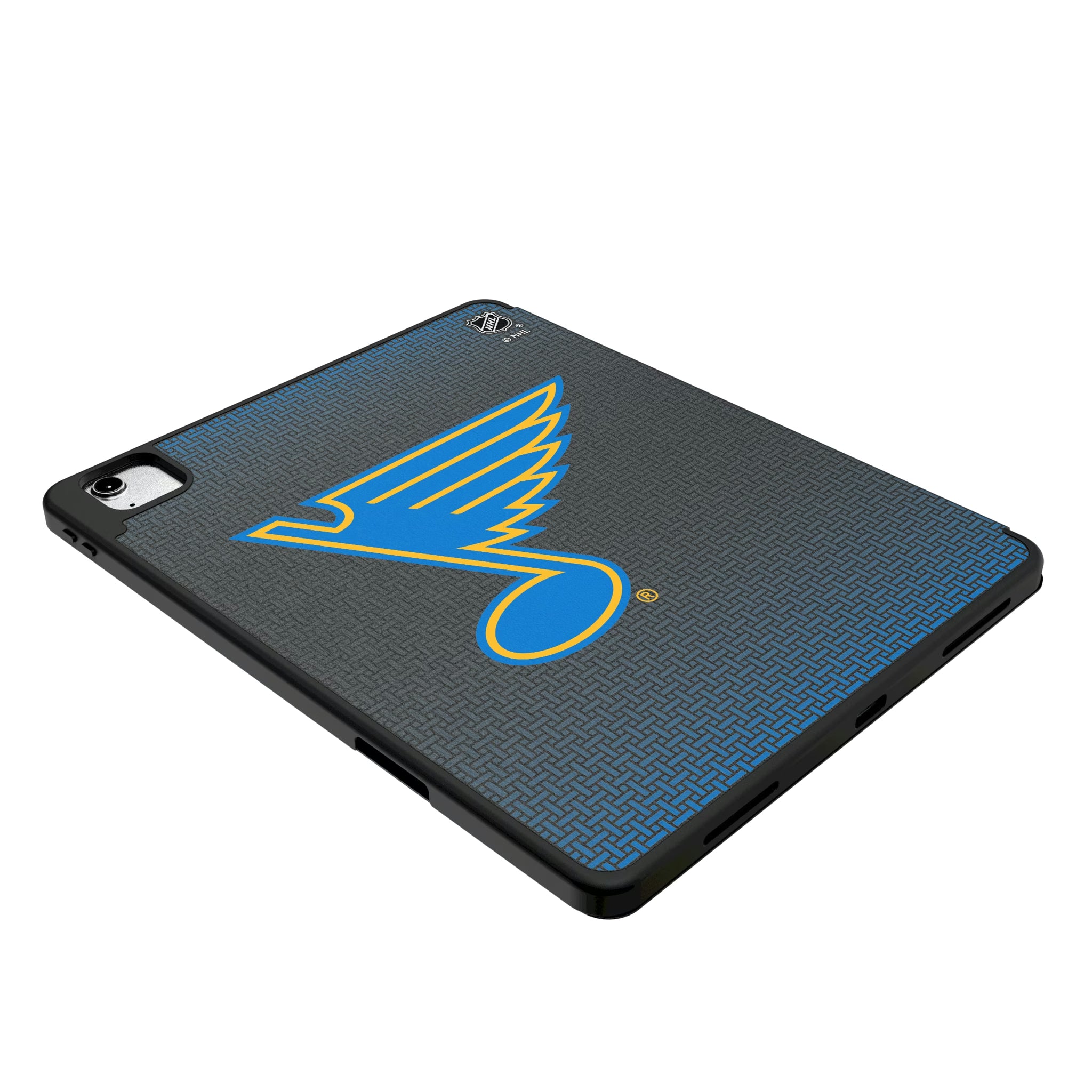 St. Louis Blues Linen iPad Tablet Case for Apple iPad - Isometric View
