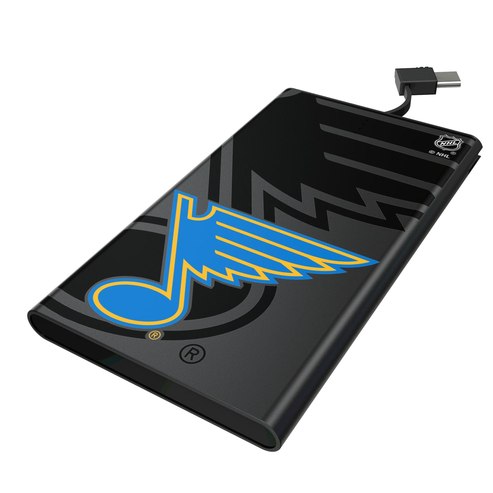 St. Louis Blues Monocolor Tilt 5000mAh Flat Powerbank