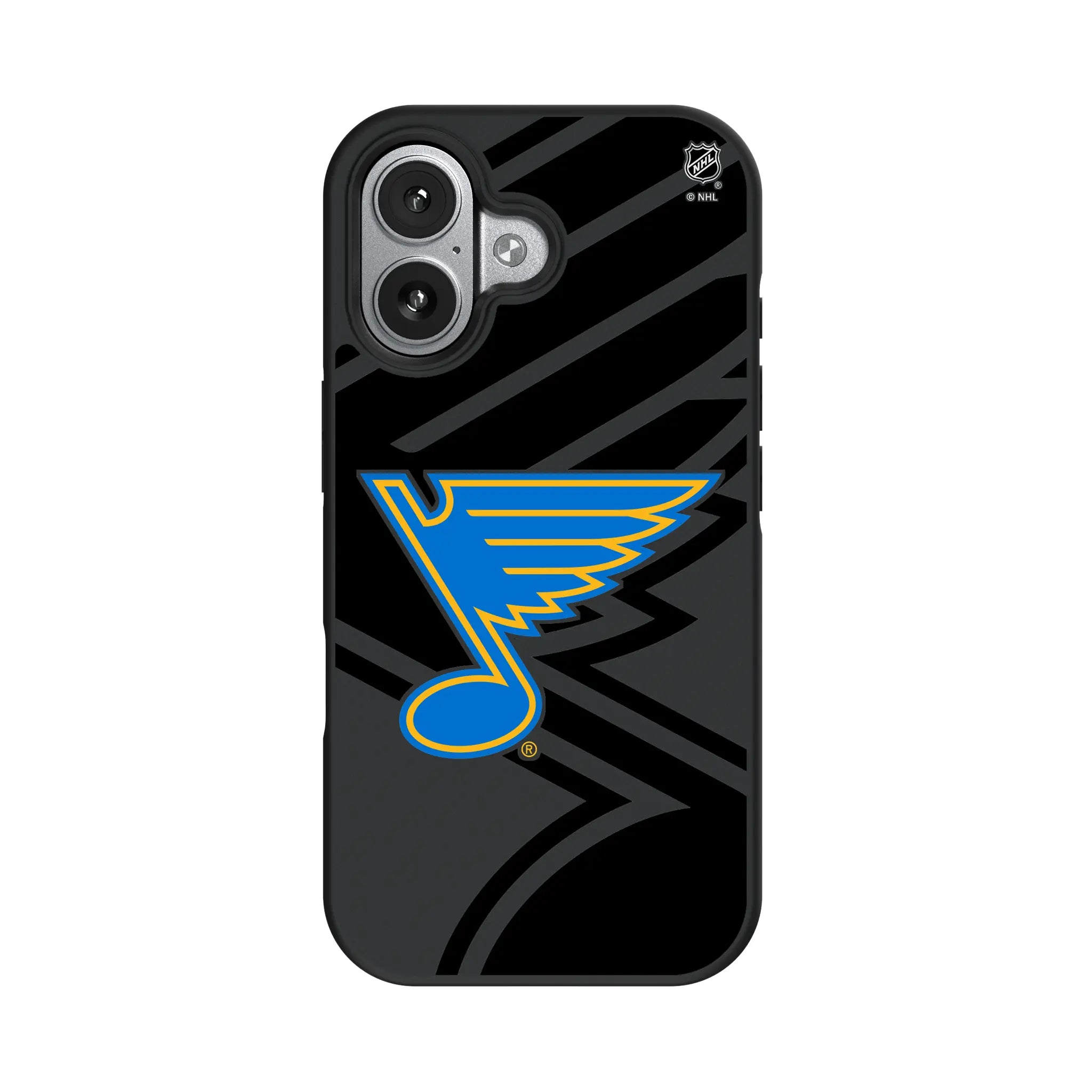 St. Louis Blues Monocolor Tilt iPhone Bump Phone Case for Apple iPhone#Device_iPhone 17