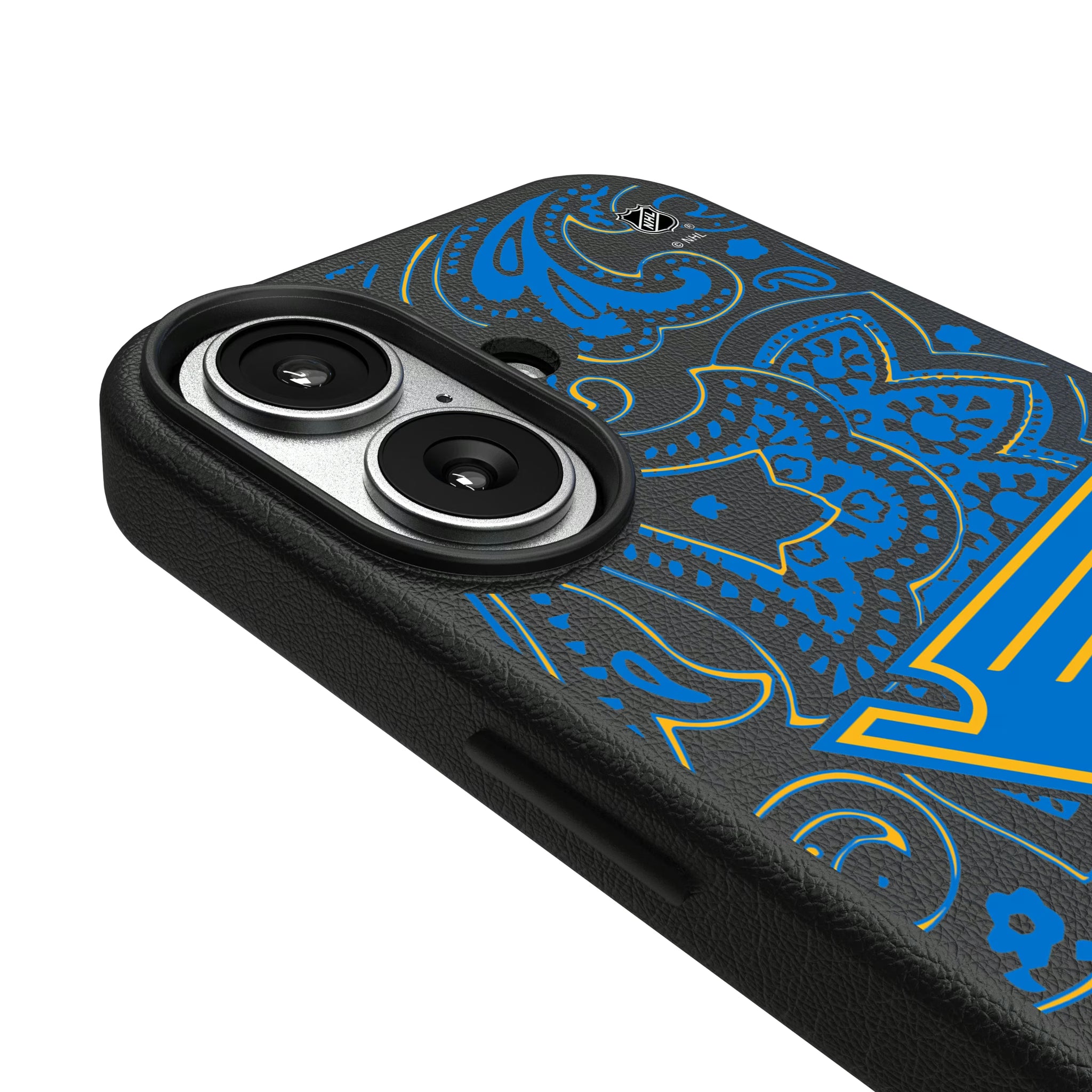 St. Louis Blues Paisley iPhone MagSafe Compatible Phone Case for Apple iPhone - Detail#Device_iPhone 17