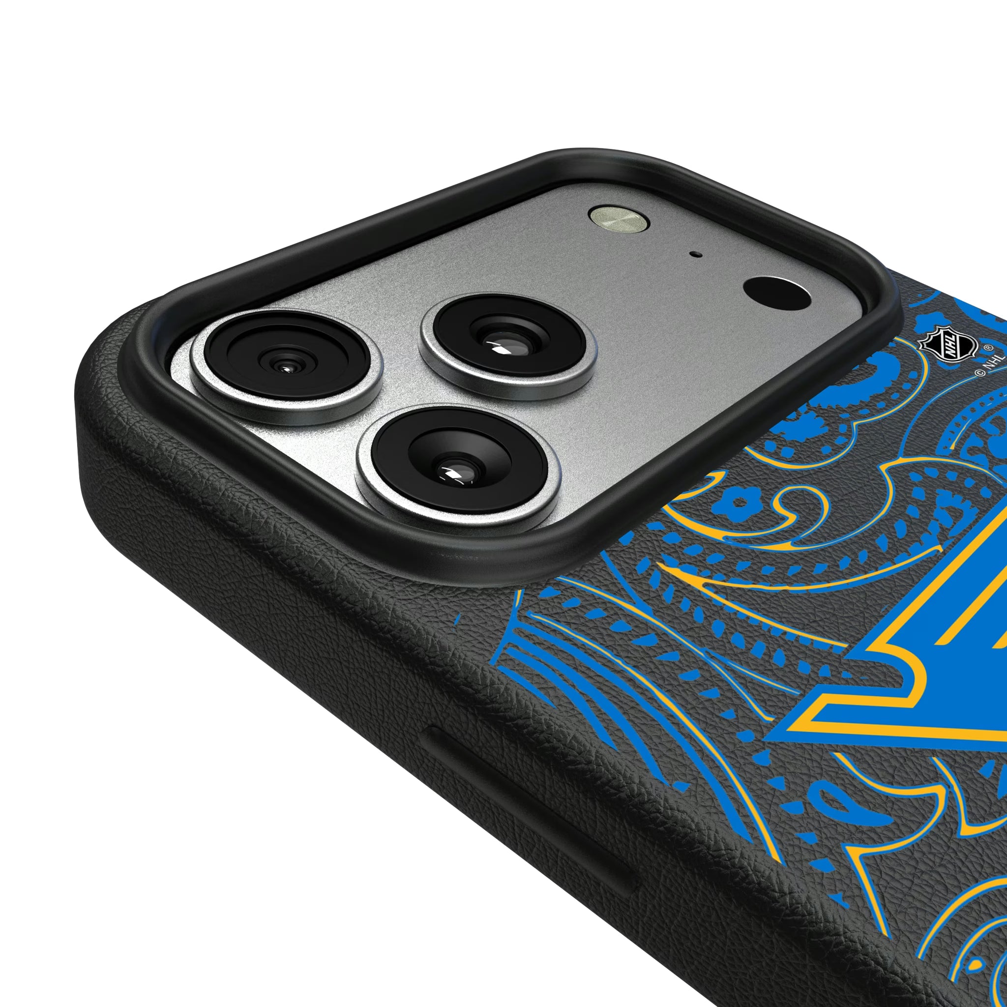 St. Louis Blues Paisley iPhone MagSafe Compatible Phone Case for Apple iPhone - Detail#Device_iPhone 17 Pro Max