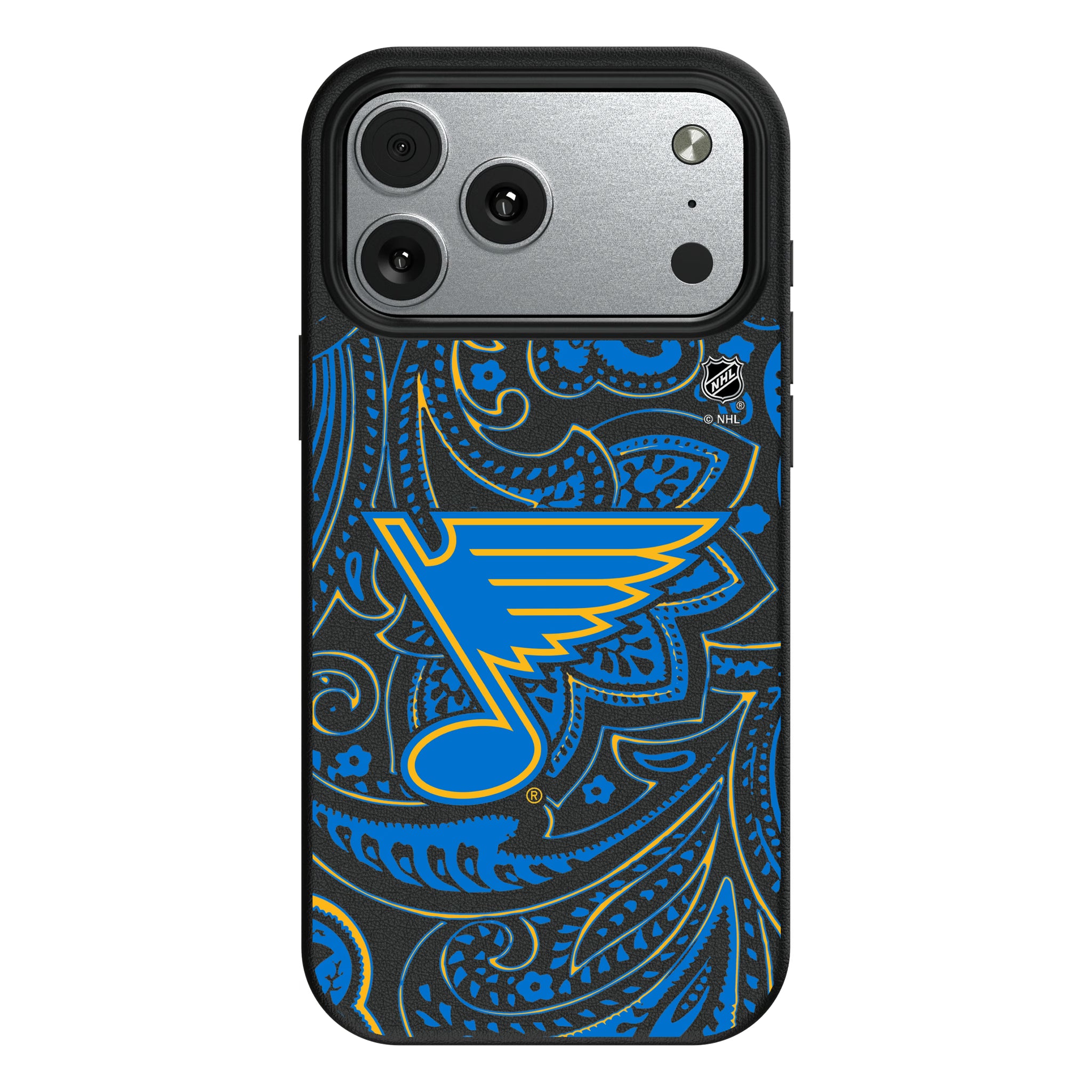 St. Louis Blues Paisley iPhone MagSafe Compatible Phone Case for Apple iPhone#Device_iPhone 17 Pro Max