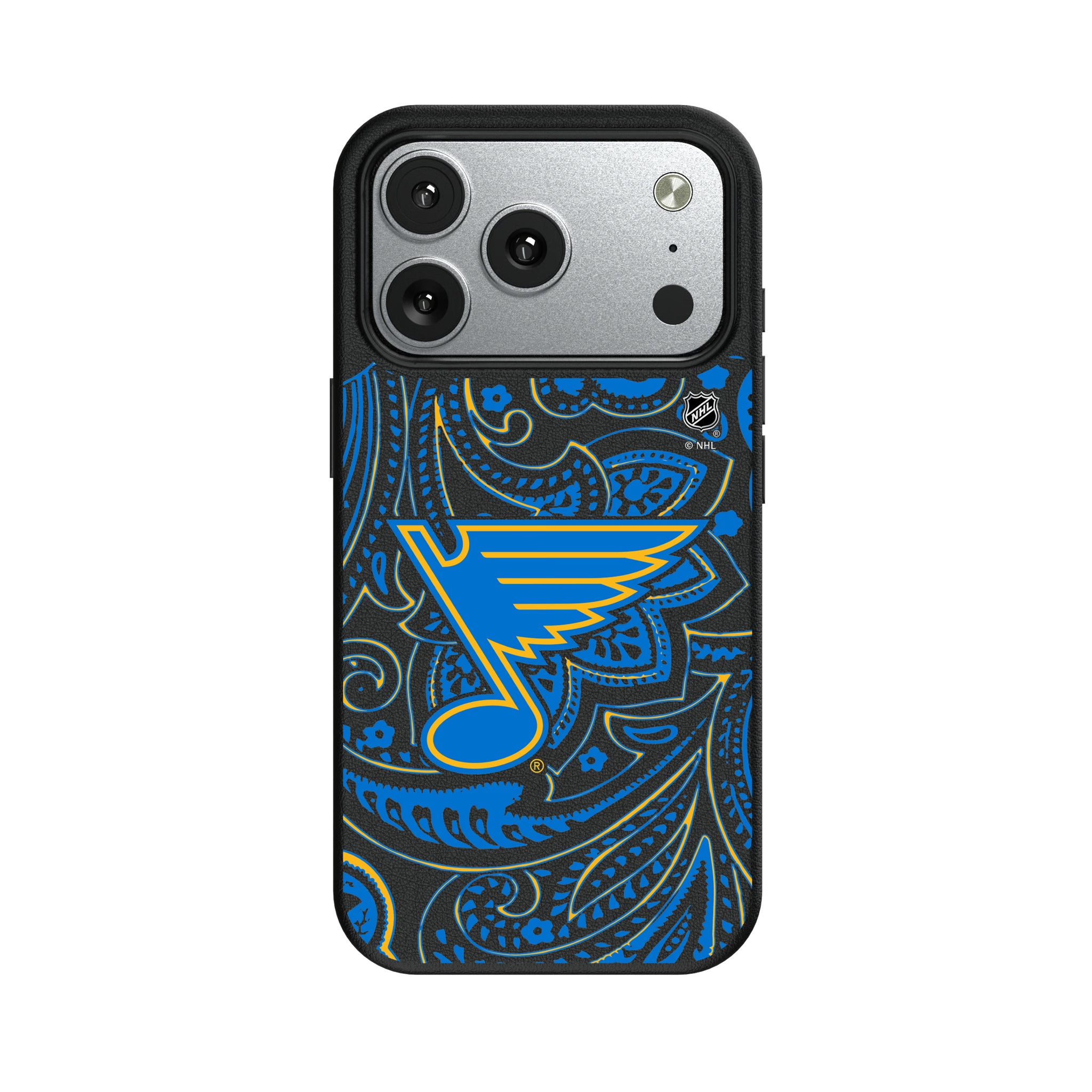 St. Louis Blues Paisley iPhone MagSafe Compatible Phone Case for Apple iPhone#Device_iPhone 17 Pro