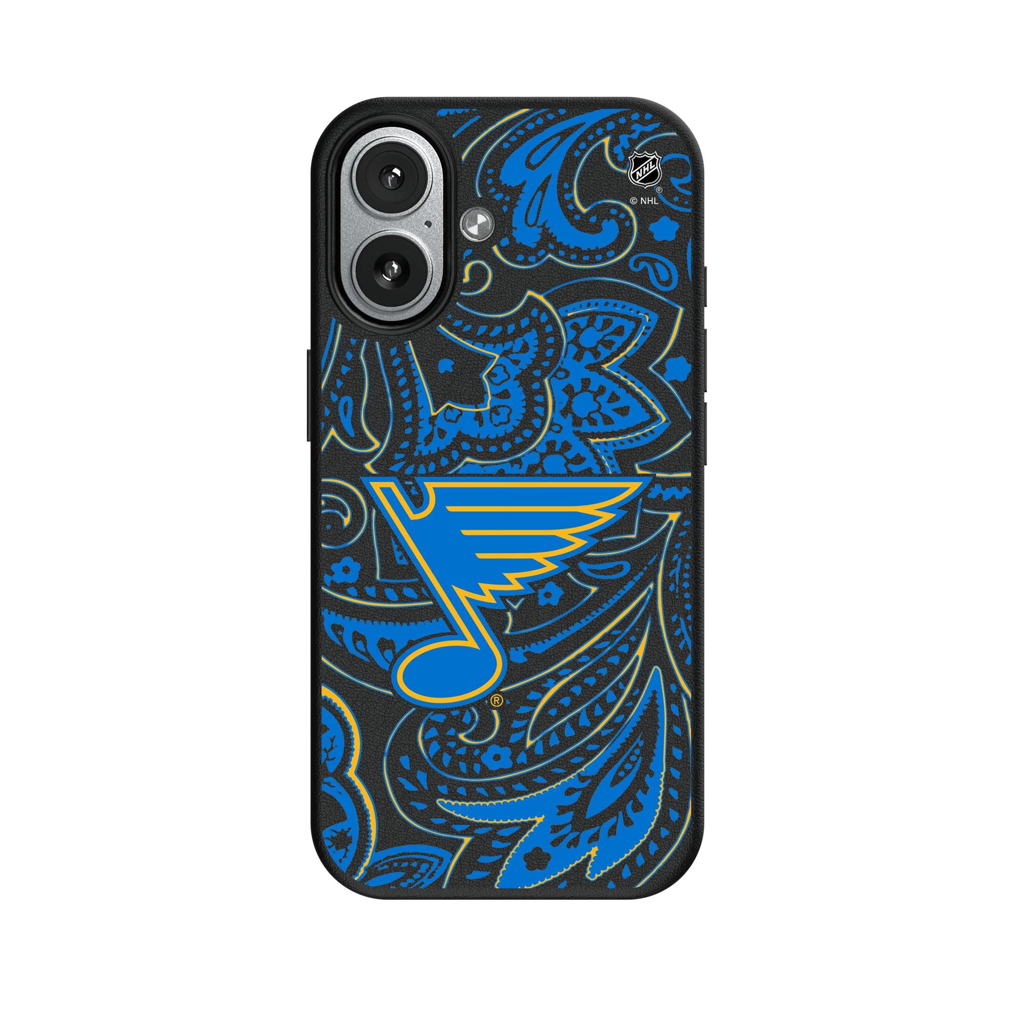 St. Louis Blues Paisley iPhone MagSafe Compatible Phone Case for Apple iPhone#Device_iPhone 17