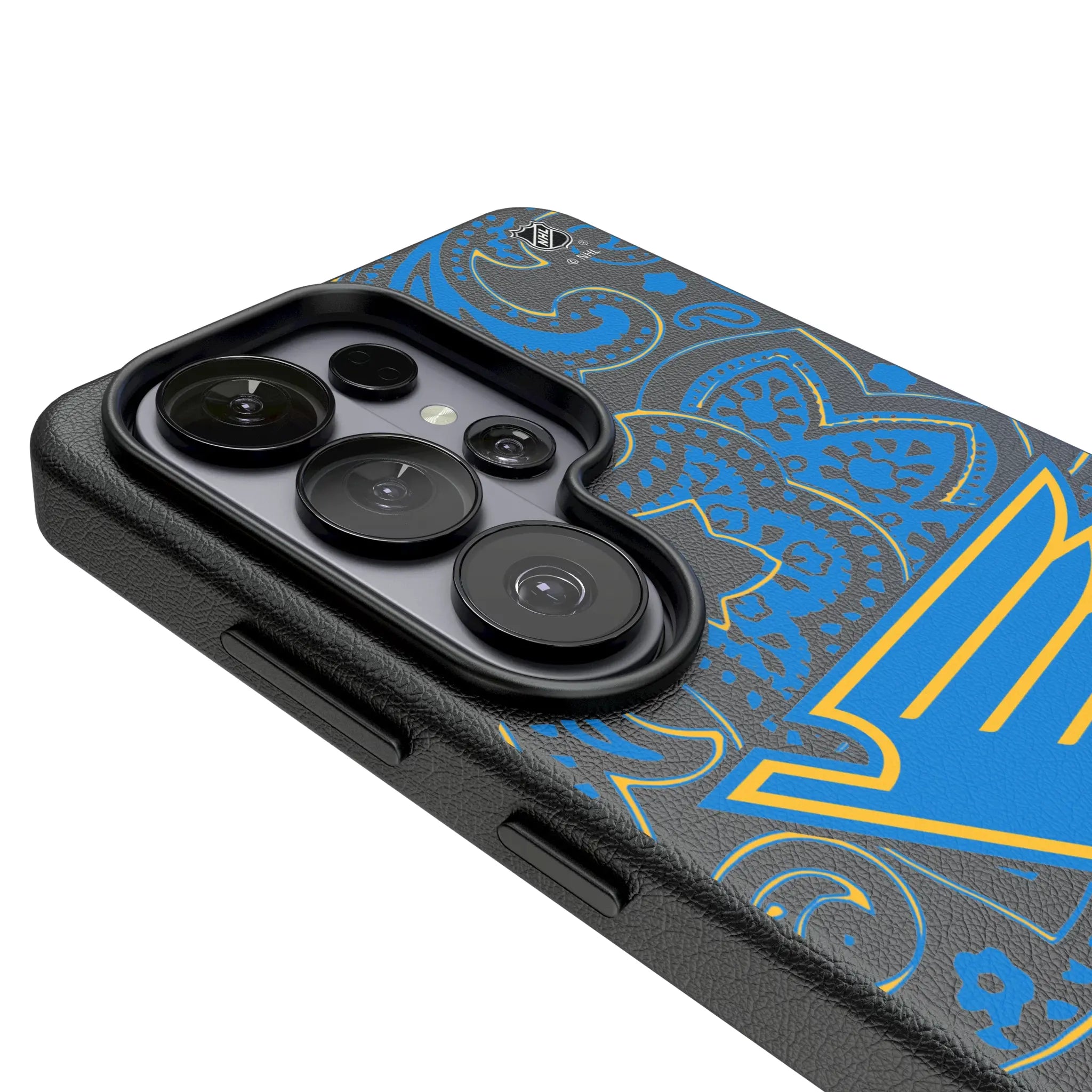 St. Louis Blues Paisley Galaxy MagSafe Compatible Phone Case for Samsung Galaxy - Detail#Device_Galaxy S26 Ultra