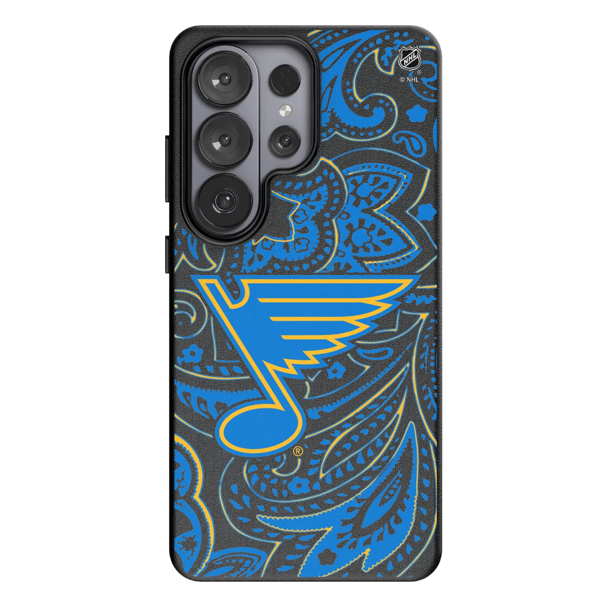 St. Louis Blues Paisley Galaxy MagSafe Compatible Phone Case for Samsung Galaxy#Device_Galaxy S26 Ultra