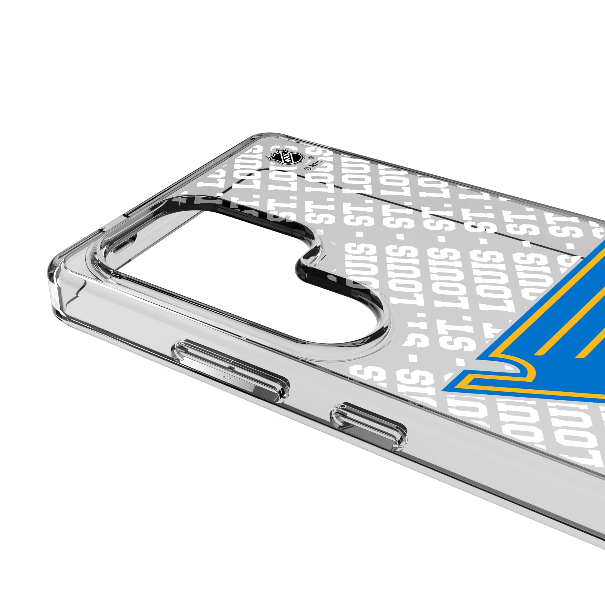 St. Louis Blues Personalized EndZone Plus Galaxy Clear Phone Case for Samsung Galaxy - Detail