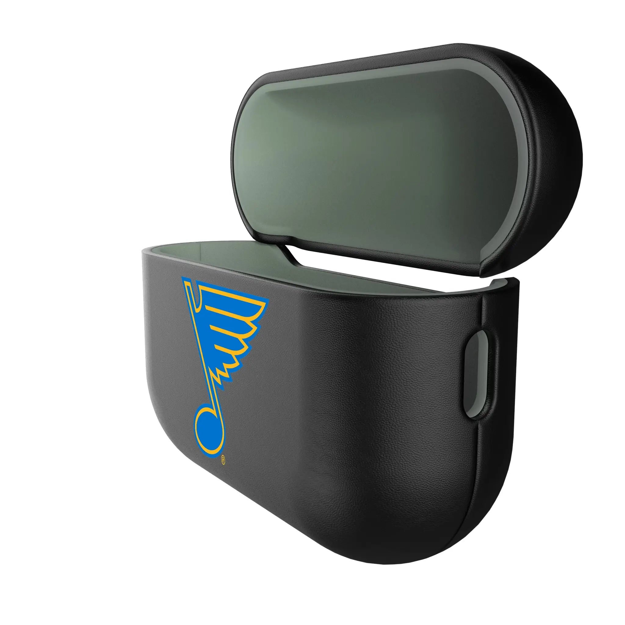 St. Louis Blues Personalized Insignia AirPods AirPod Case Cover - Isometric View#Device_AirPods Pro 3