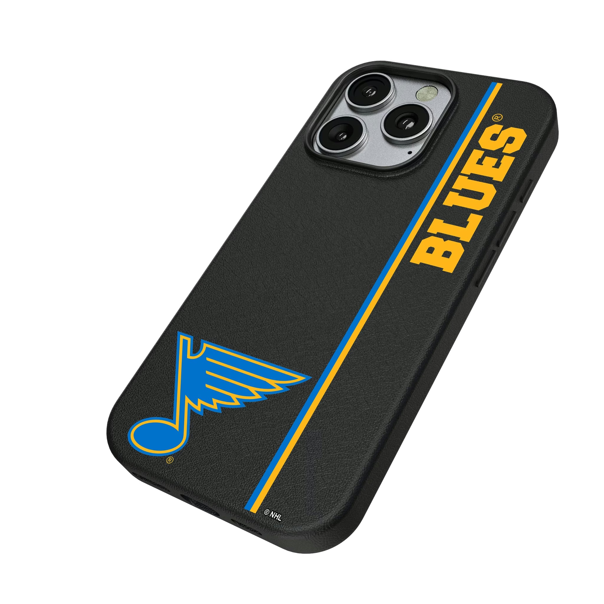 St. Louis Blues Personalized Sidebard iPhone MagSafe Compatible Phone Case for Apple iPhone - Isometric View