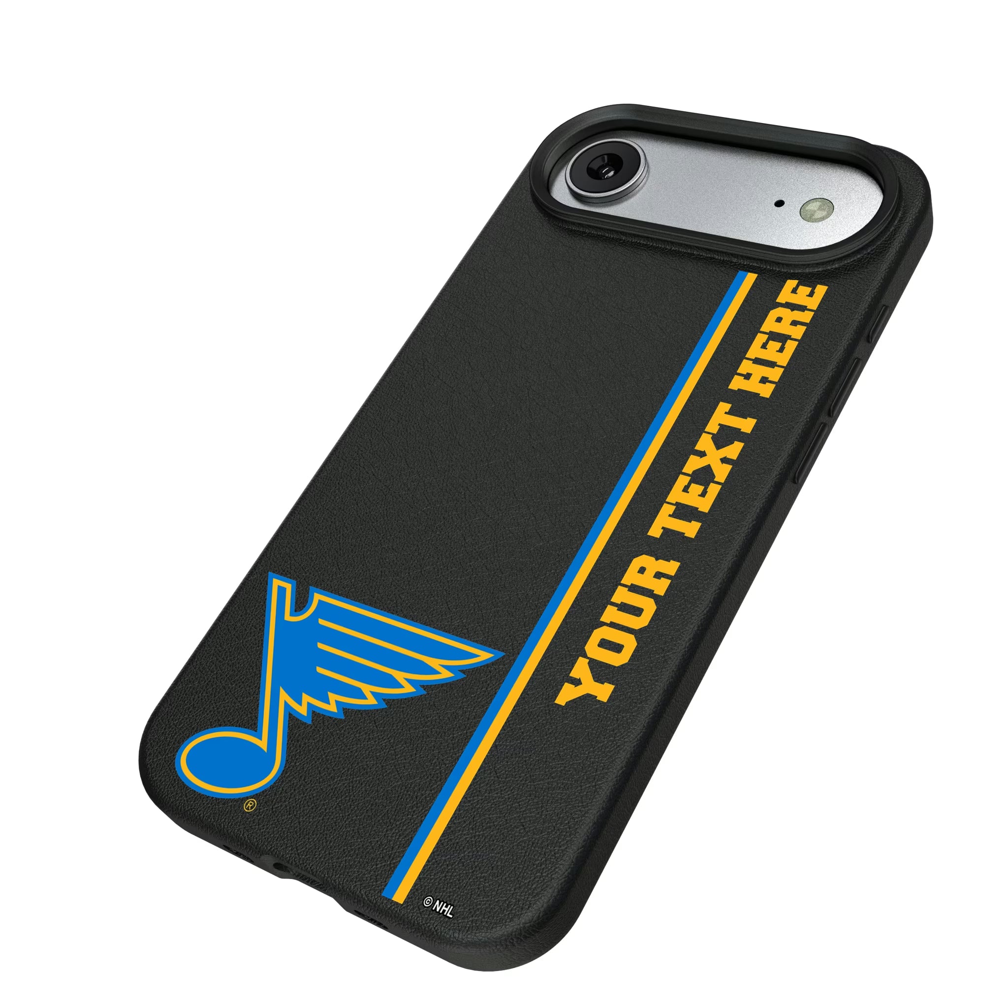 St. Louis Blues Personalized Sidebard iPhone MagSafe Compatible Phone Case for Apple iPhone - Isometric View#Device_iPhone Air