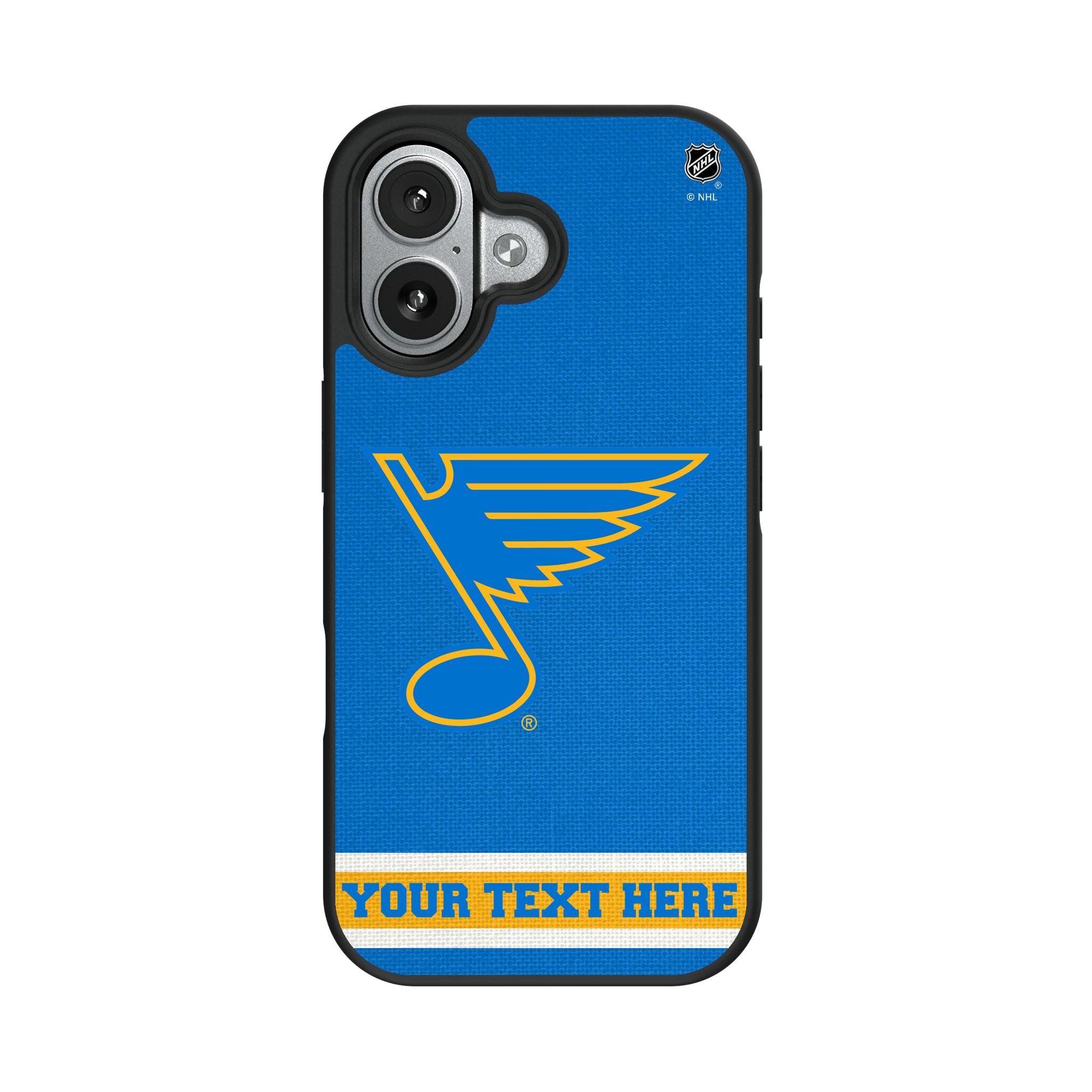 St. Louis Blues Personalized Stripe iPhone Bump Phone Case for Apple iPhone#Device_iPhone 17