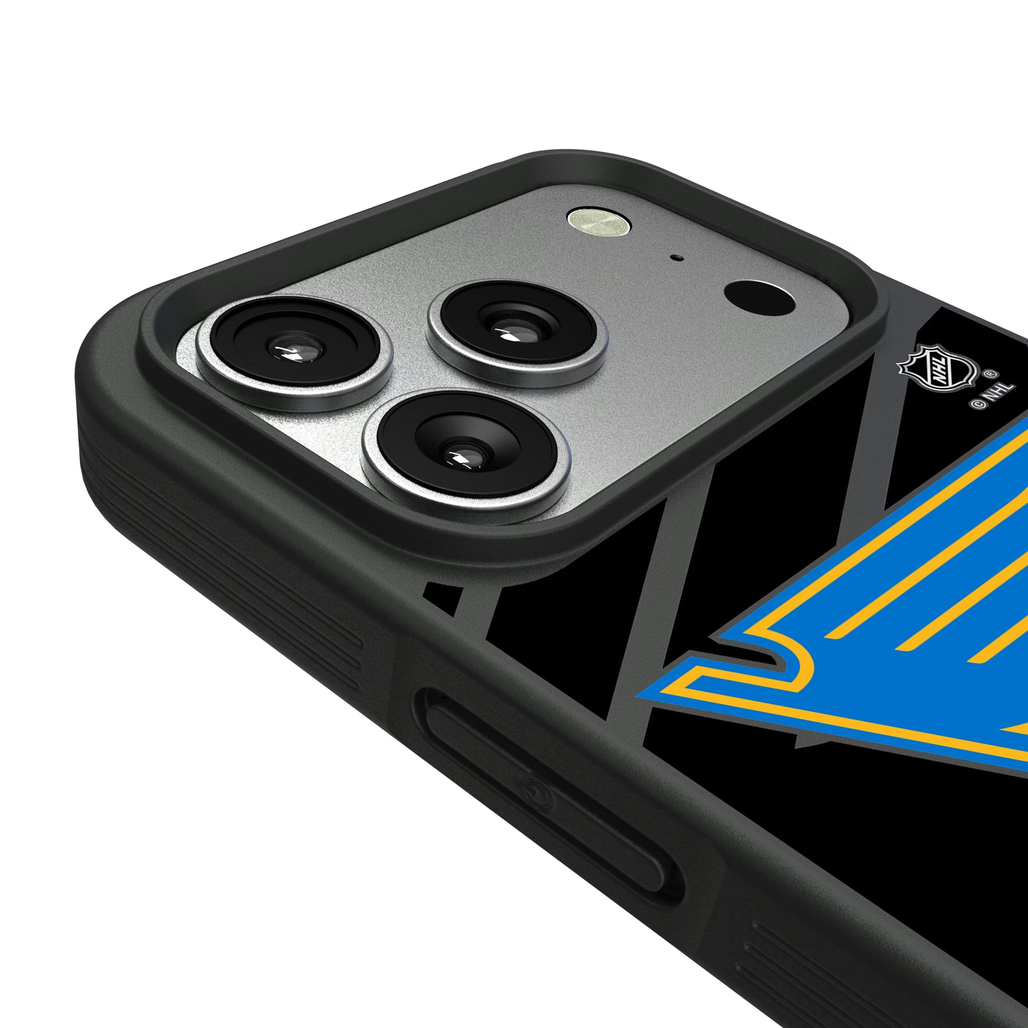 St. Louis Blues Personalized Tilt iPhone Bump Phone Case for Apple iPhone - Detail#Device_iPhone 17 Pro