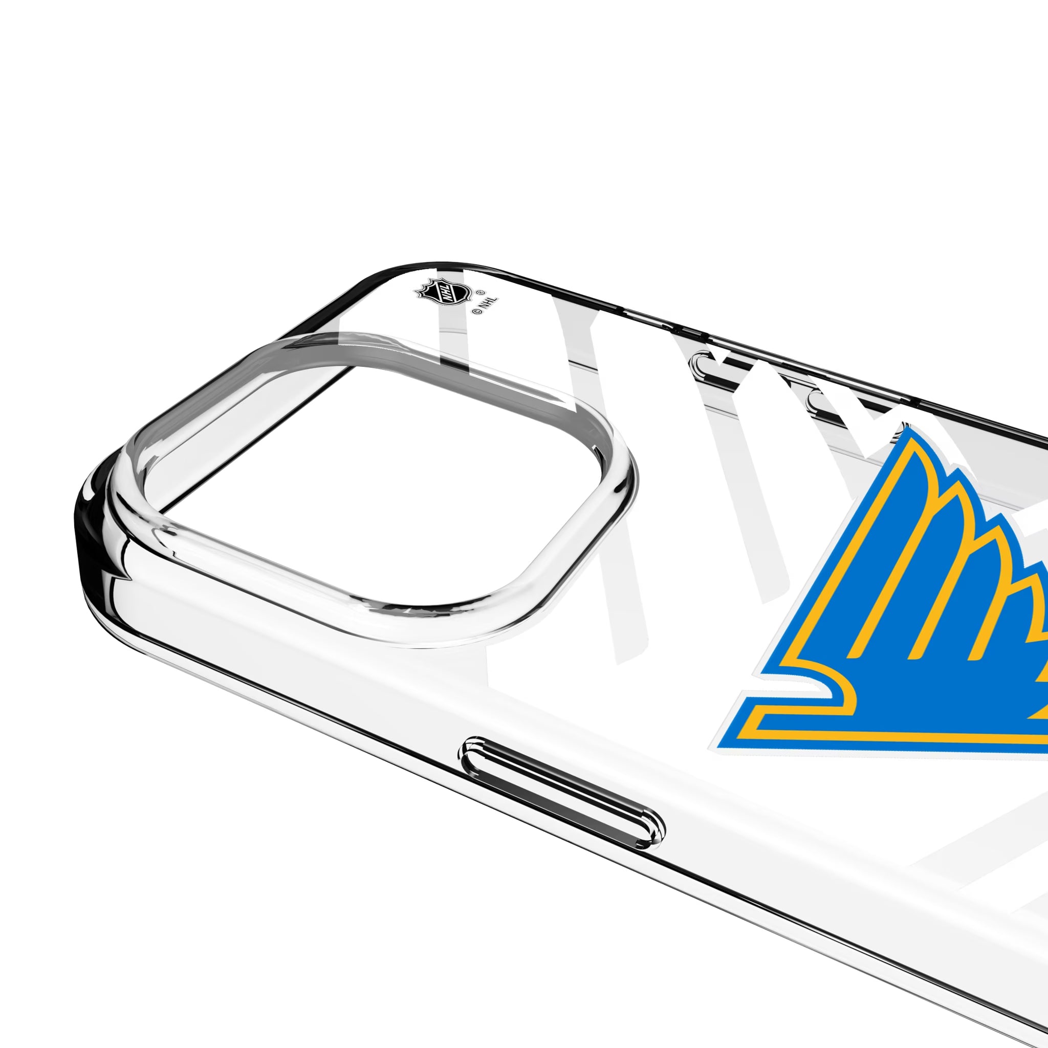 St. Louis Blues Personalized Tilt iPhone Clear Phone Case for Apple iPhone - Detail