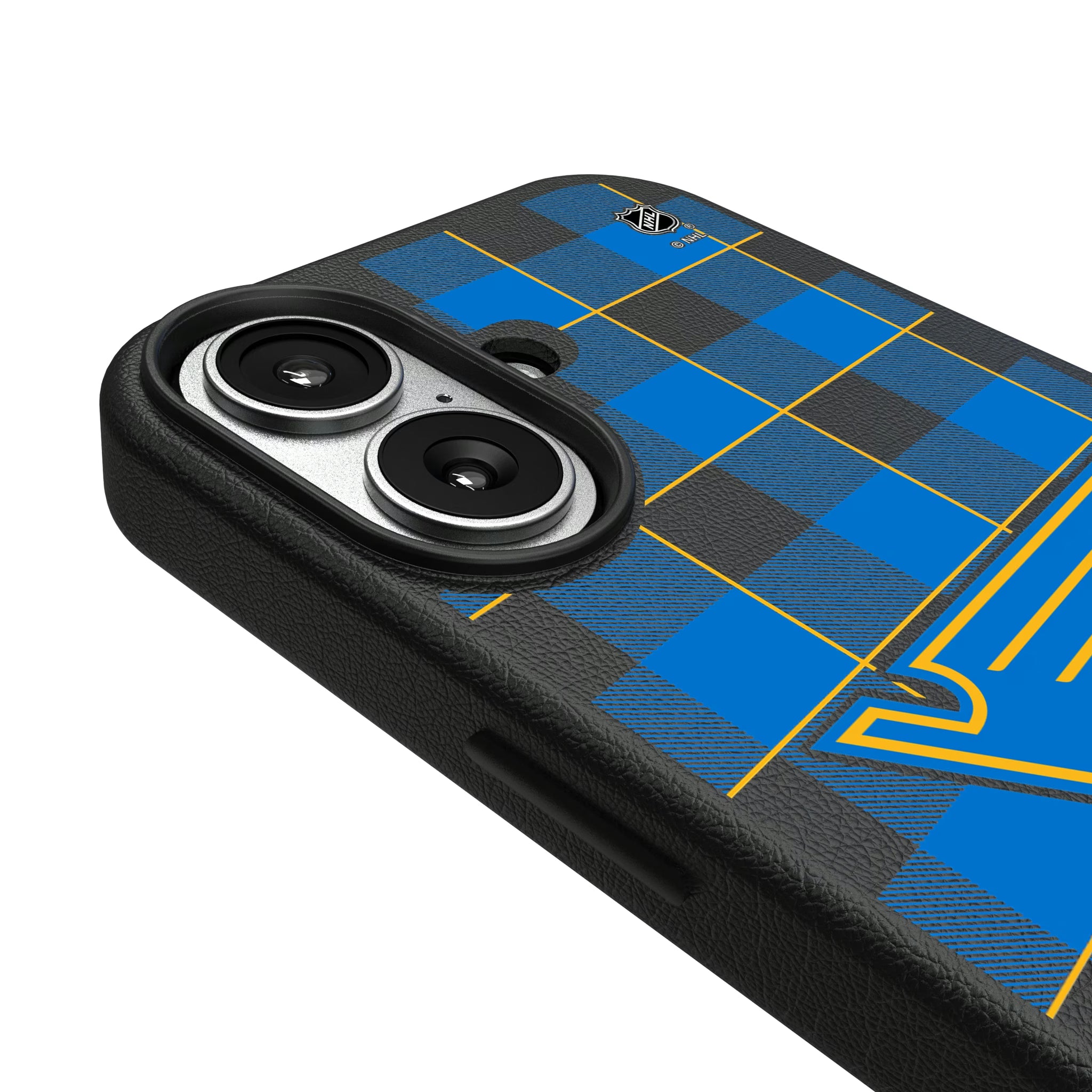 St. Louis Blues Plaid iPhone MagSafe Compatible Phone Case for Apple iPhone - Detail#Device_iPhone 17