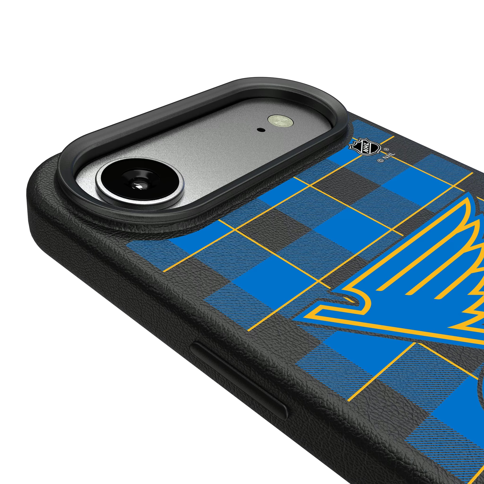 St. Louis Blues Plaid iPhone MagSafe Compatible Phone Case for Apple iPhone - Detail#Device_iPhone Air
