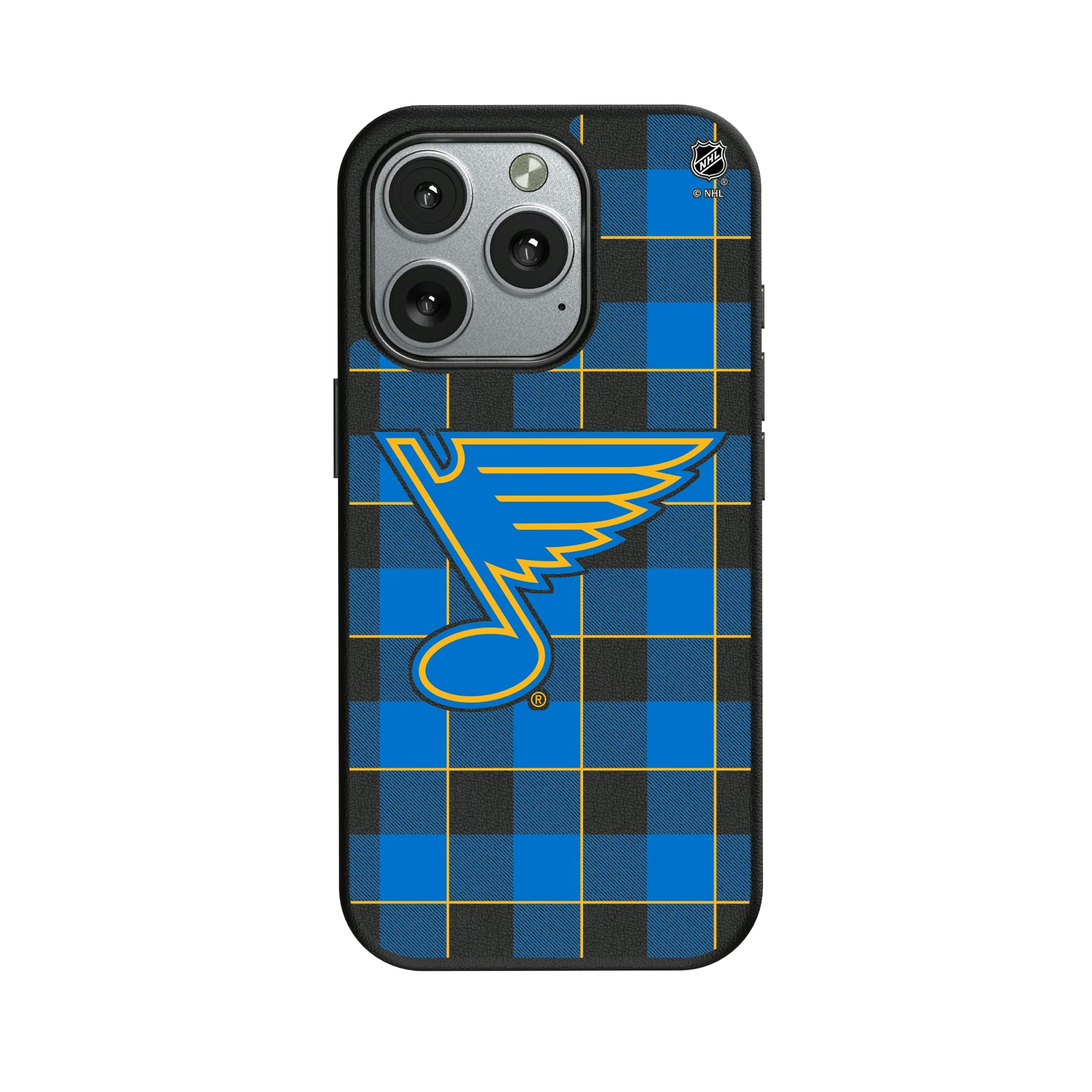 St. Louis Blues Plaid iPhone MagSafe Compatible Phone Case for Apple iPhone