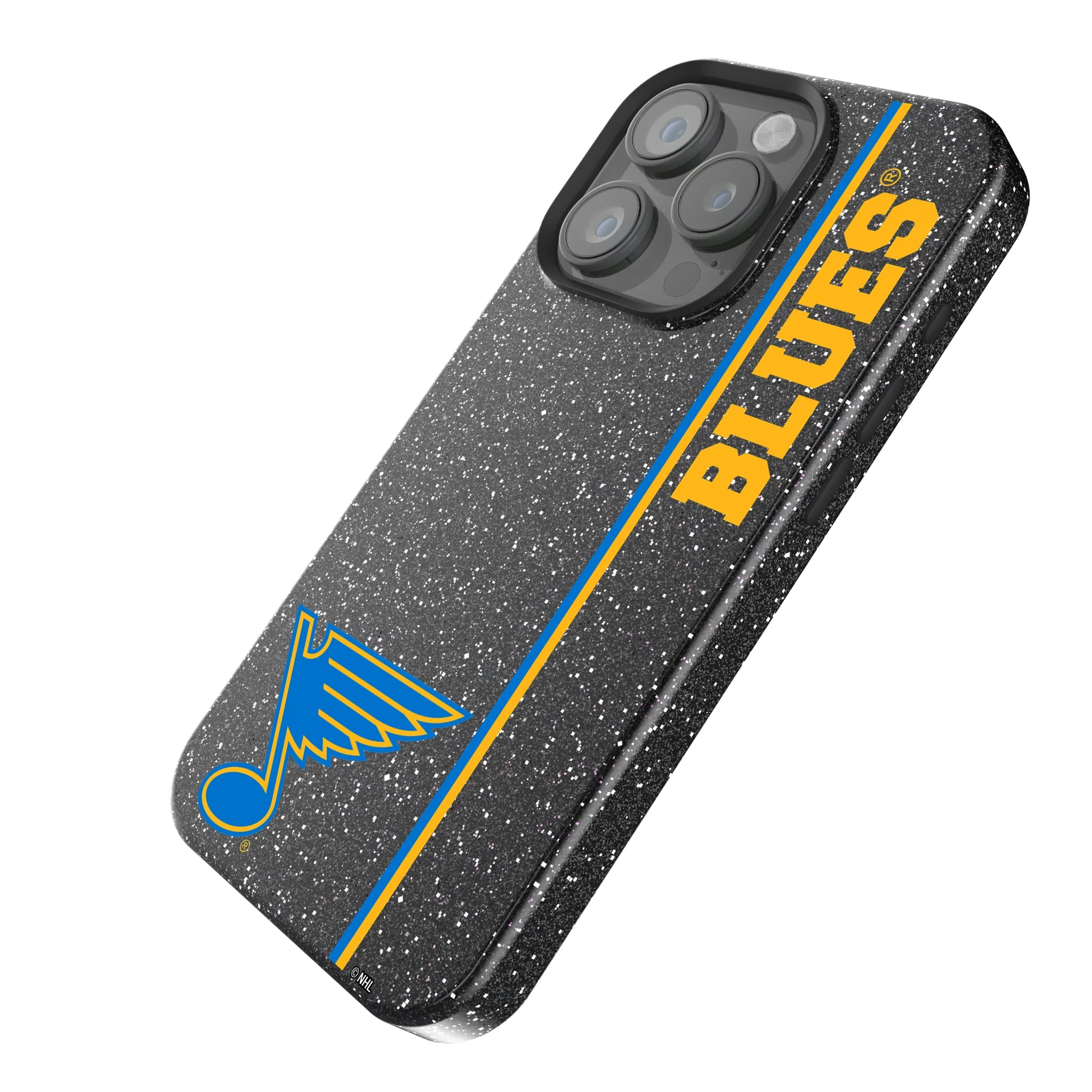 St. Louis Blues Sidebar iPhone Bling Phone Case for Apple iPhone - Isometric View