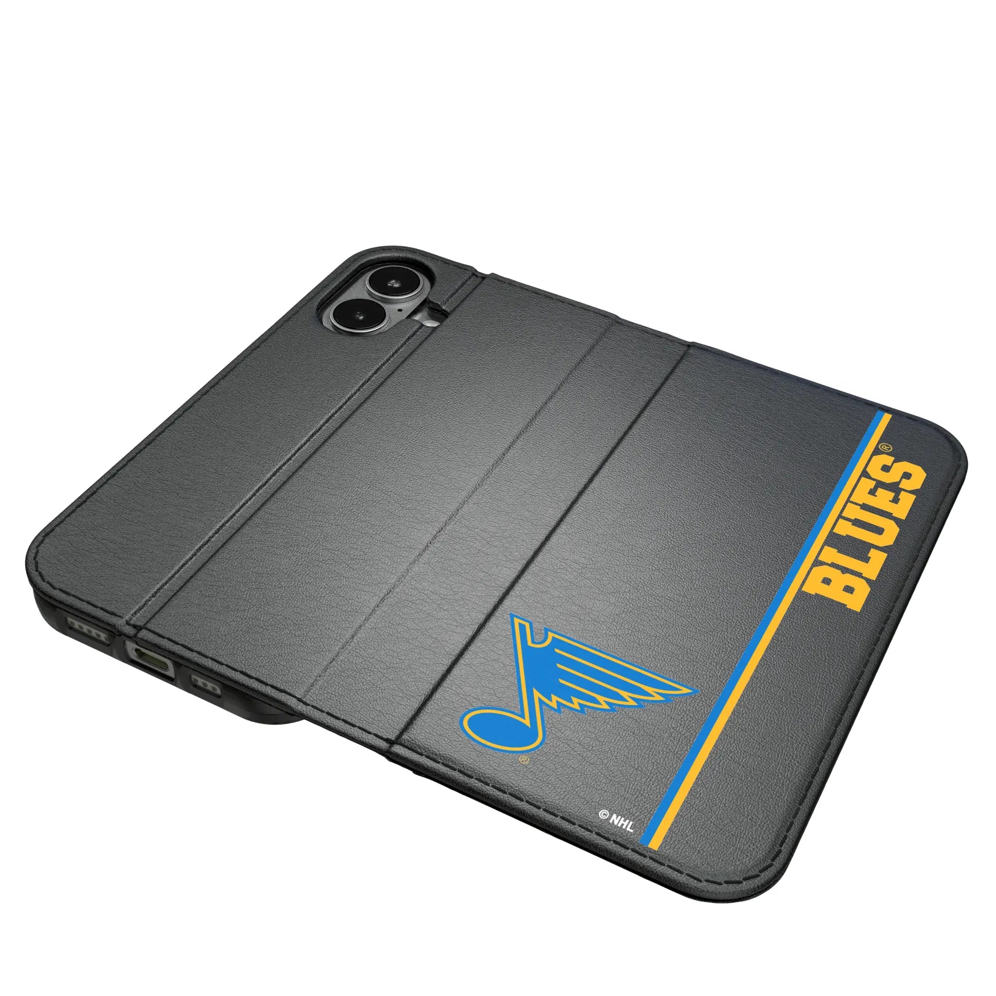 St. Louis Blues Sidebar iPhone Folio Phone Case for Apple iPhone#Device_iPhone 17