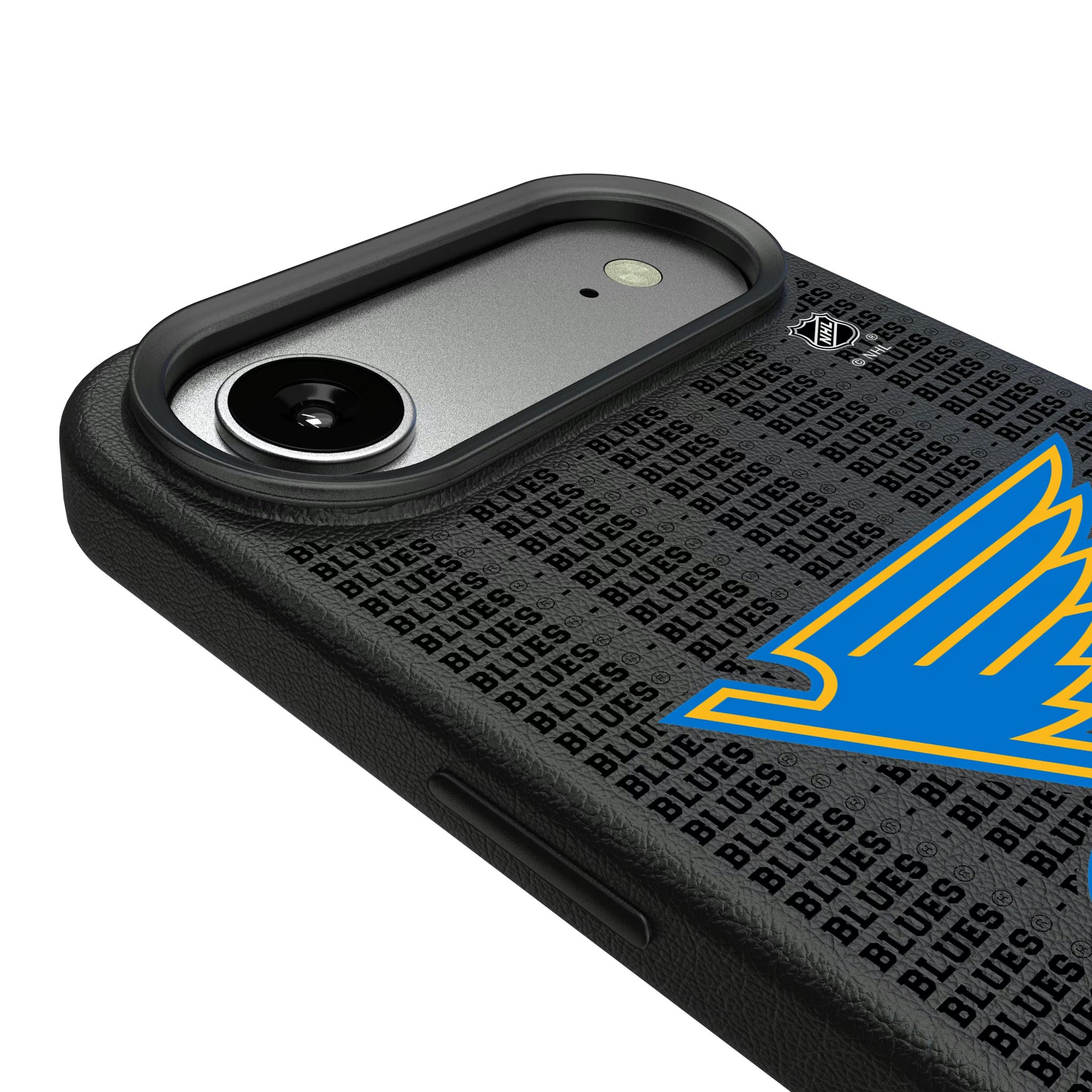 St. Louis Blues Text Backdrop iPhone MagSafe Compatible Phone Case for Apple iPhone - Detail#Device_iPhone Air