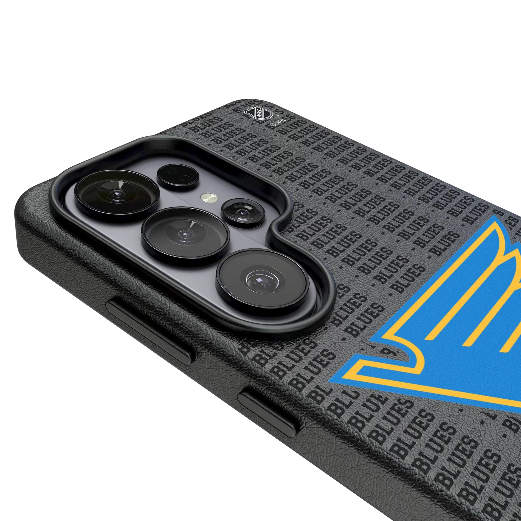 St. Louis Blues Text Backdrop Galaxy MagSafe Compatible Phone Case for Samsung Galaxy - Detail#Device_Galaxy S26 Ultra
