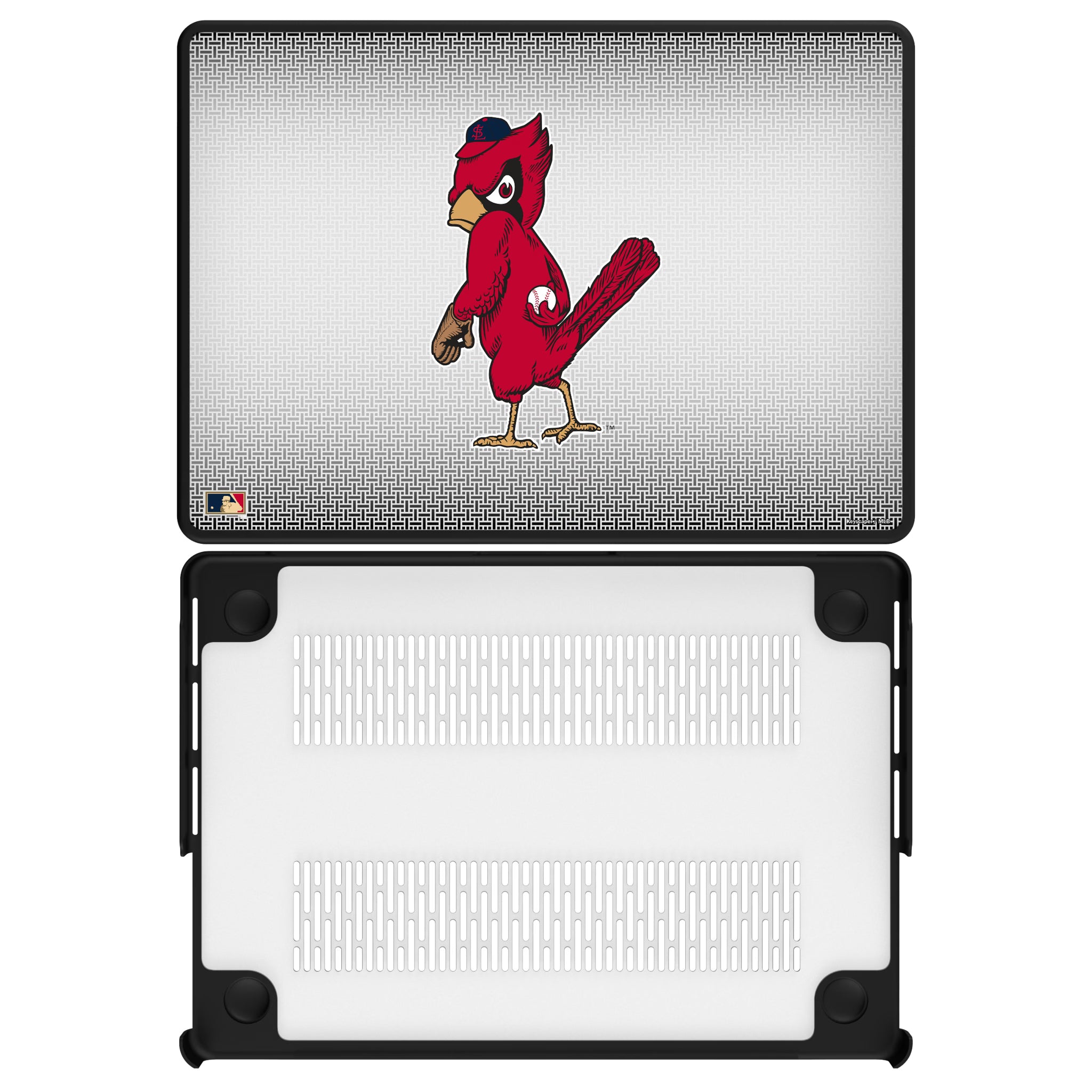 St Louis Cardinals 1950s - Cooperstown Collection Linen MacBook Laptop Case for Apple MacBook#Device_MacBook Pro (14-inch, 2021) / MacBook Pro (14-inch, 2023) / MacBook Pro (14-inch, 2024)