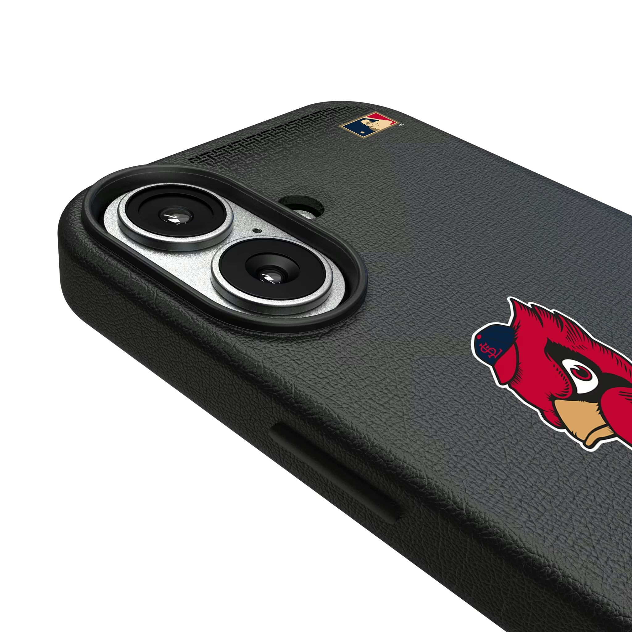 St Louis Cardinals 1950s - Cooperstown Collection Linen iPhone MagSafe Compatible Phone Case for Apple iPhone - Detail#Device_iPhone 17