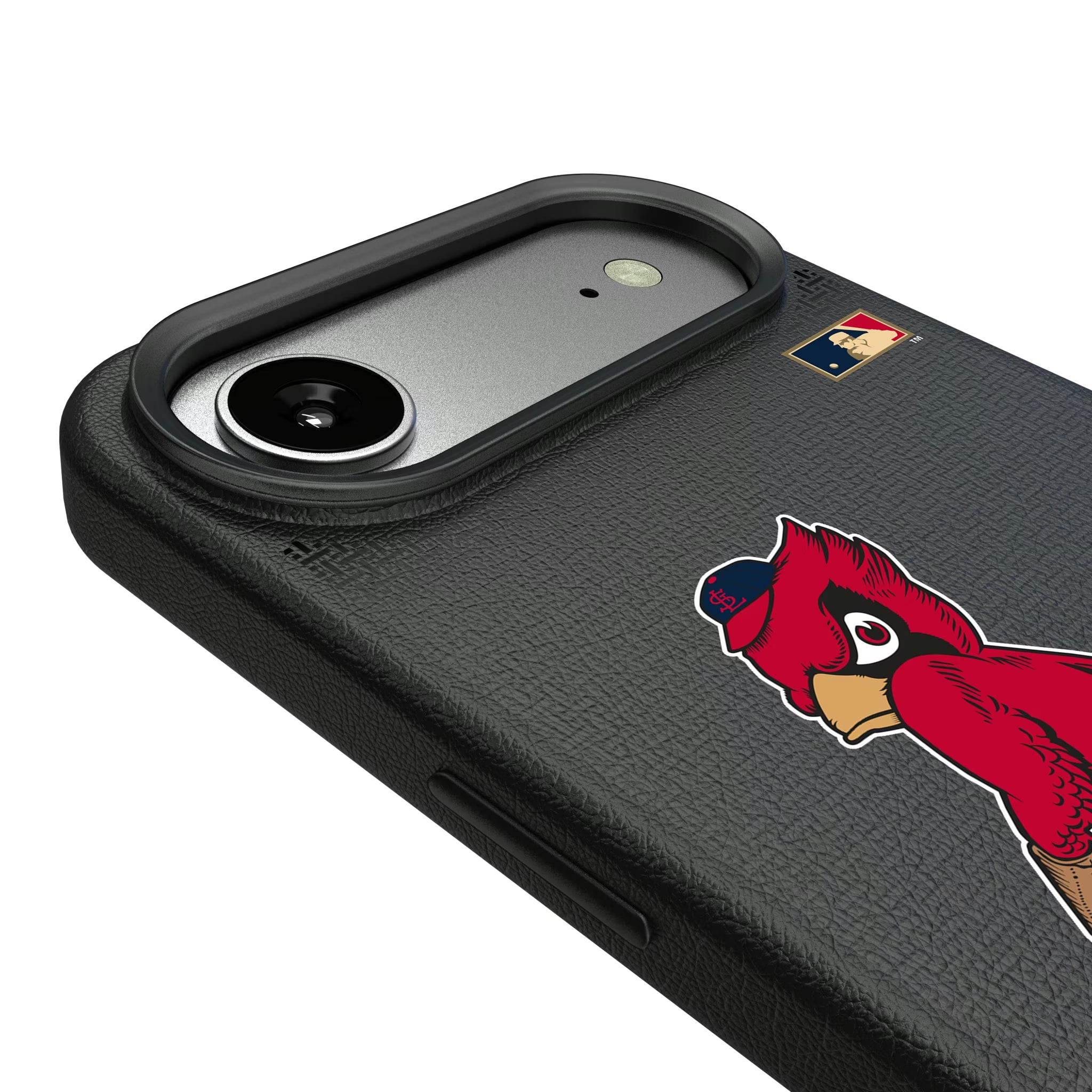St Louis Cardinals 1950s - Cooperstown Collection Linen iPhone MagSafe Compatible Phone Case for Apple iPhone - Detail#Device_iPhone Air