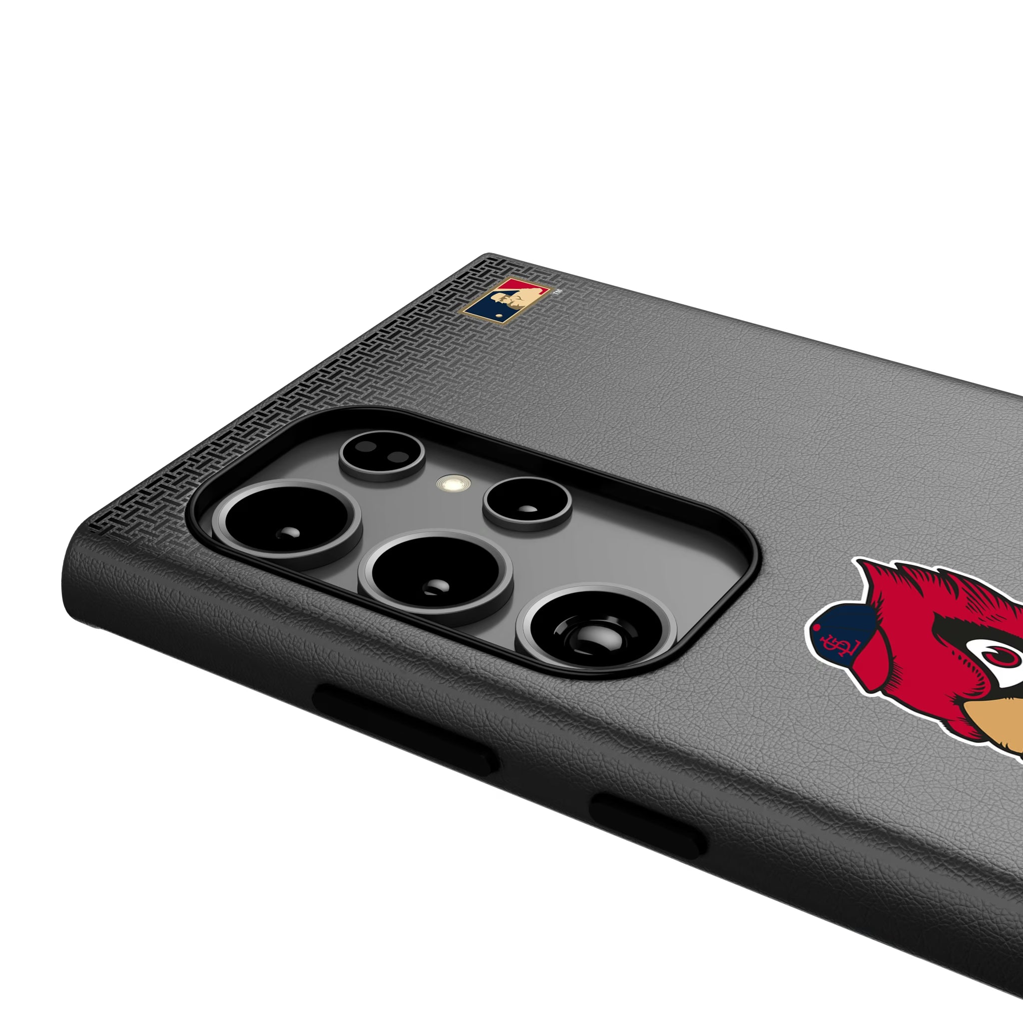 St Louis Cardinals 1950s - Cooperstown Collection Linen Galaxy MagSafe Compatible Phone Case for Samsung Galaxy - Detail