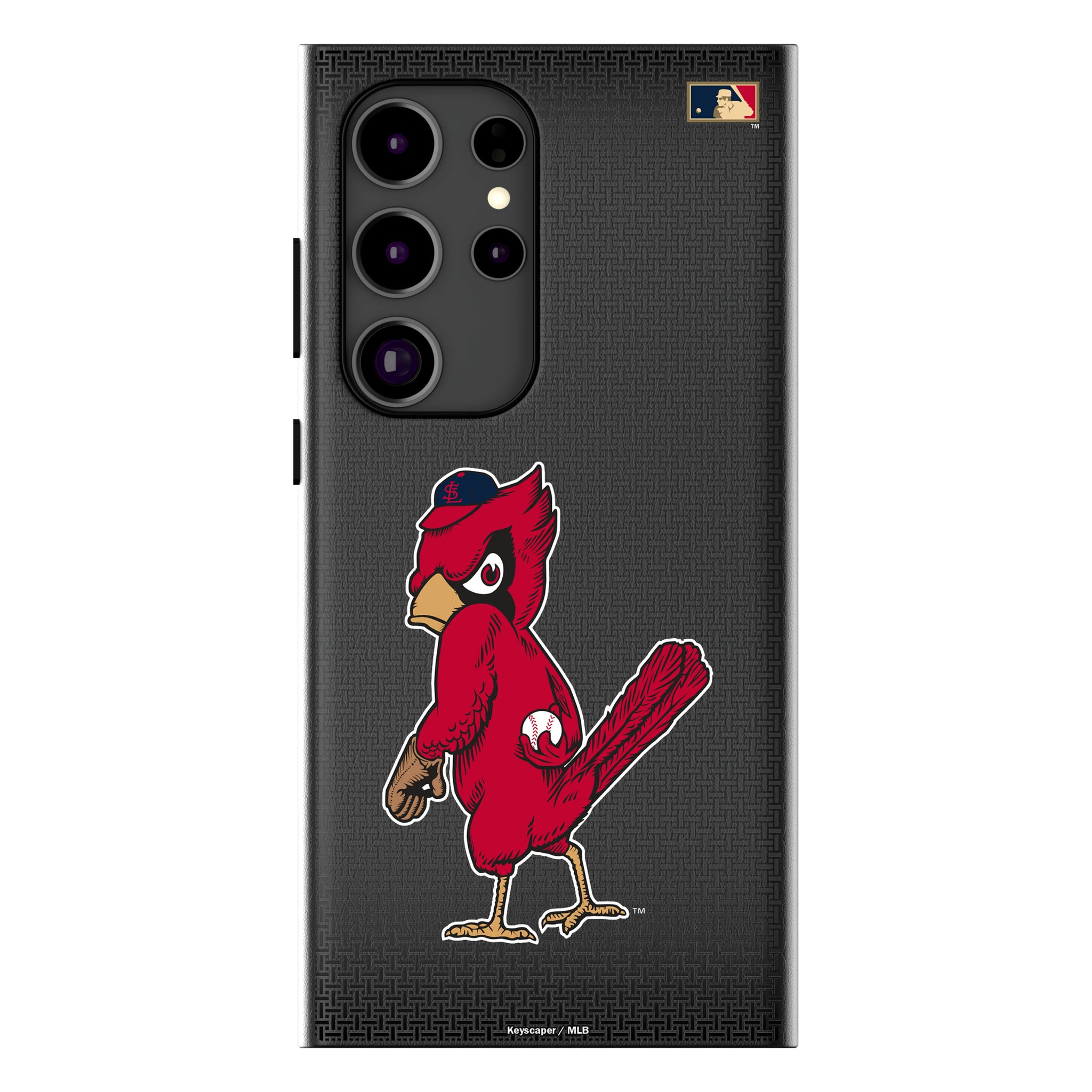St Louis Cardinals 1950s - Cooperstown Collection Linen Galaxy MagSafe Compatible Phone Case for Samsung Galaxy