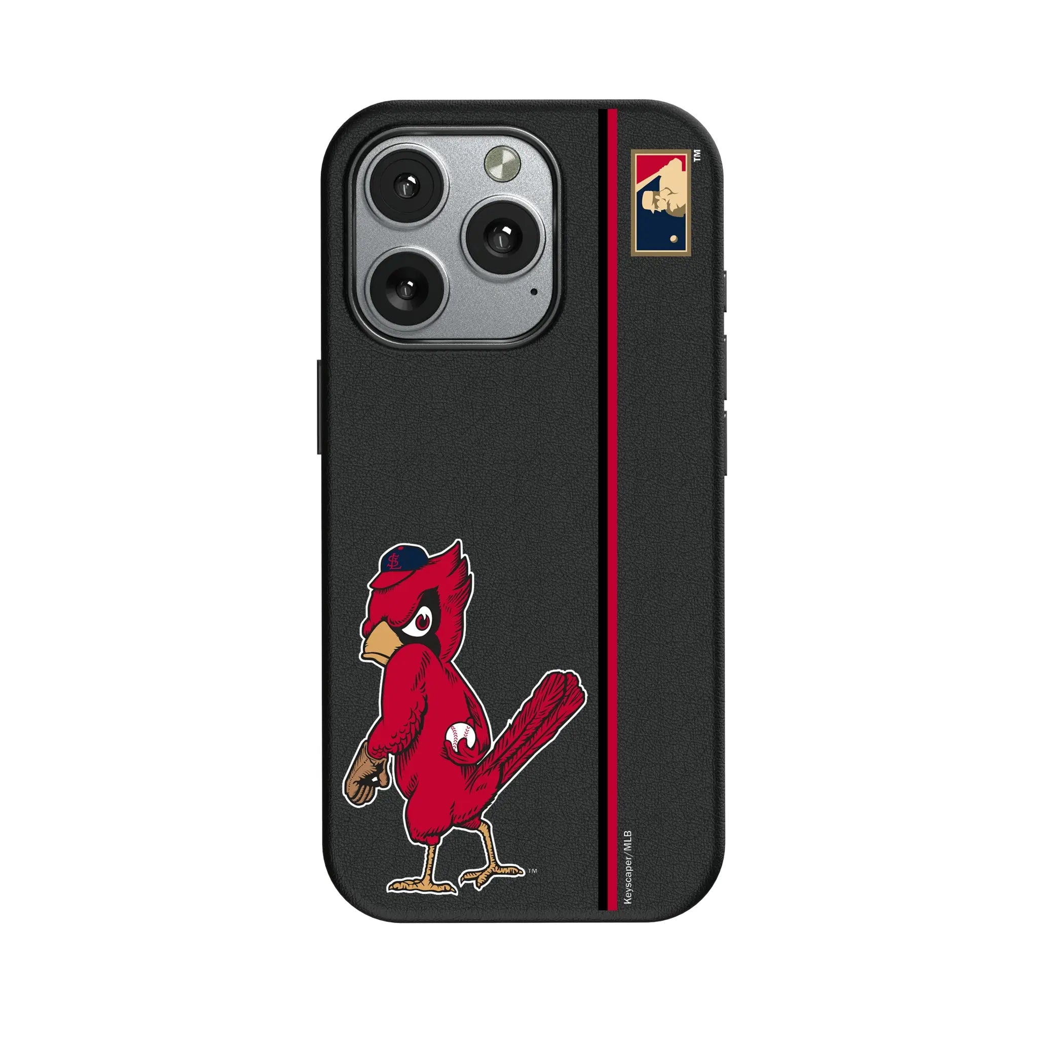 St Louis Cardinals 1950s - Cooperstown Collection Sidebar iPhone MagSafe Compatible Phone Case for Apple iPhone