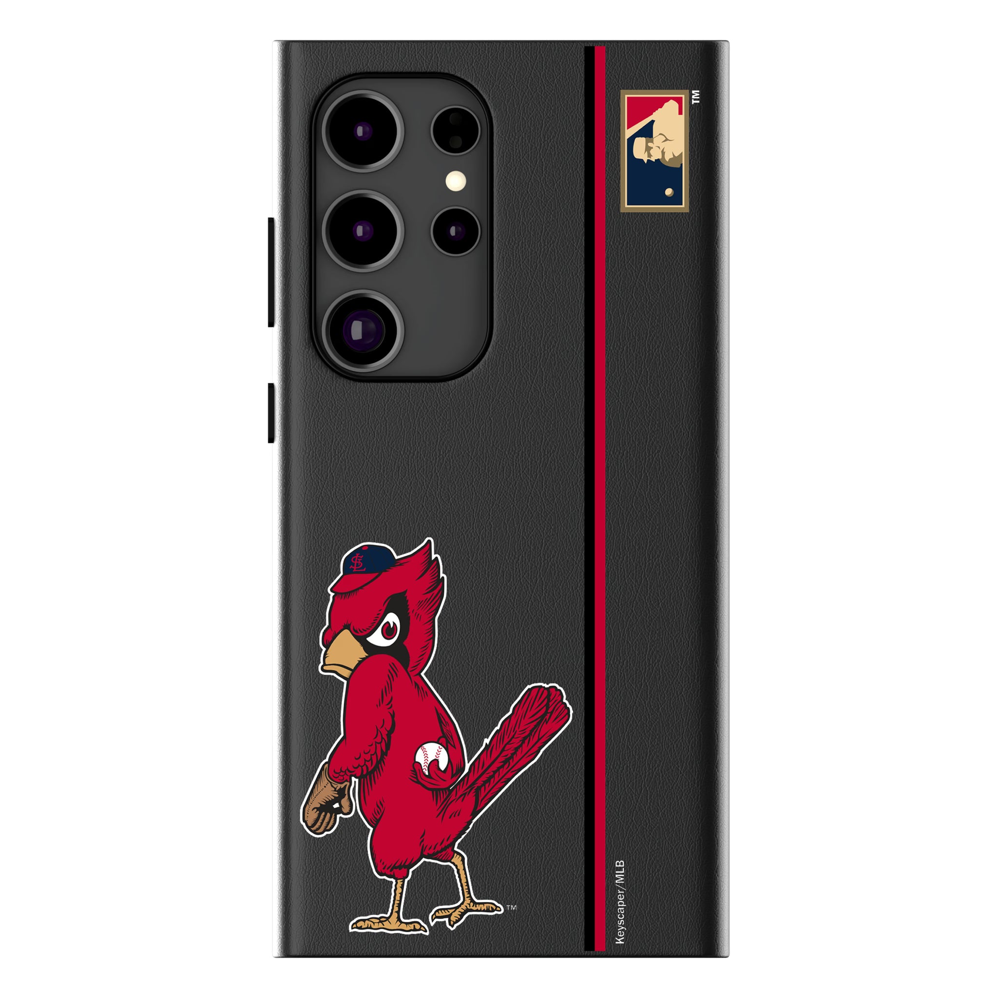 St Louis Cardinals 1950s - Cooperstown Collection Sidebar Galaxy MagSafe Compatible Phone Case for Samsung Galaxy