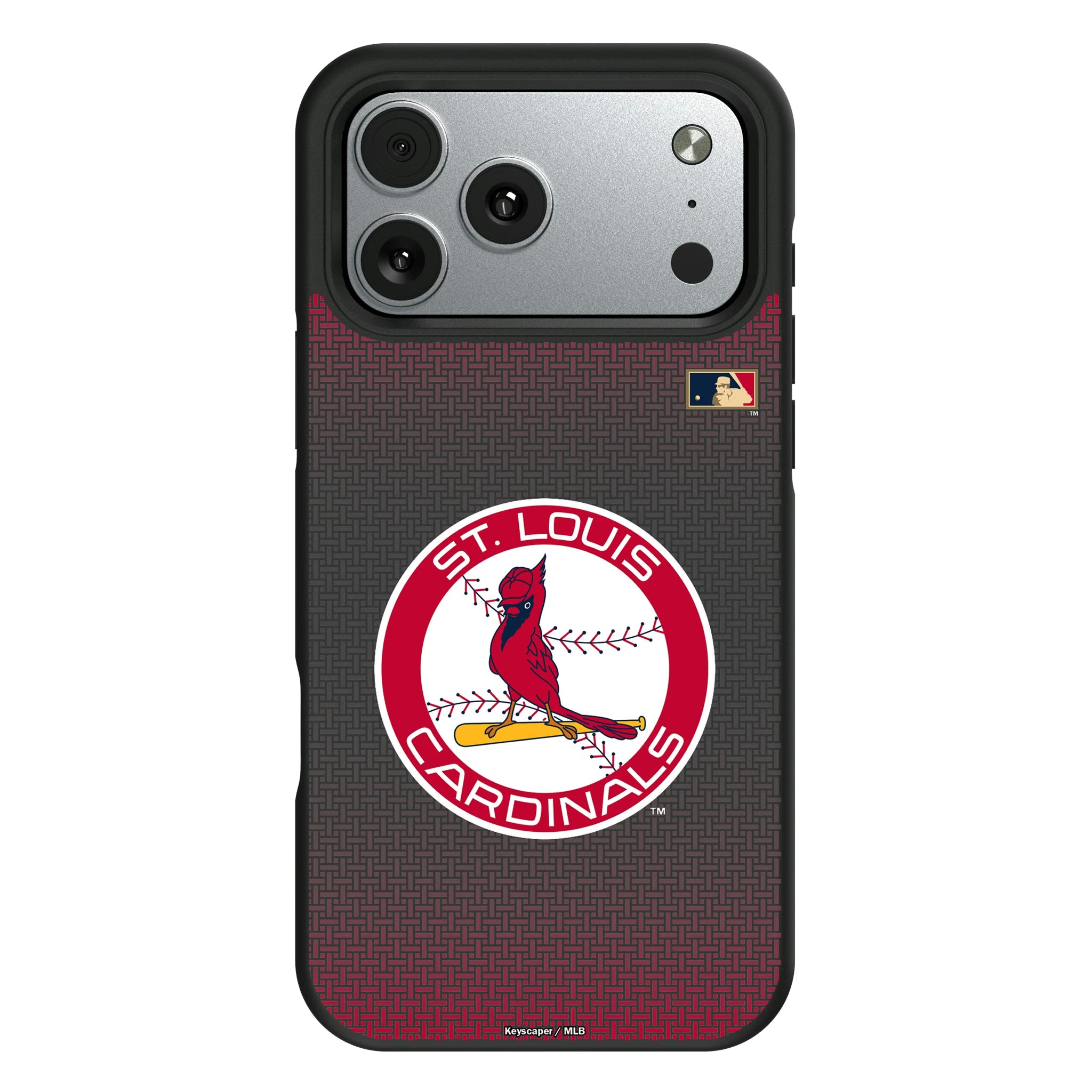 St Louis Cardinals 1966-1997 - Cooperstown Collection Linen iPhone Bump Phone Case for Apple iPhone#Device_iPhone 17 Pro Max