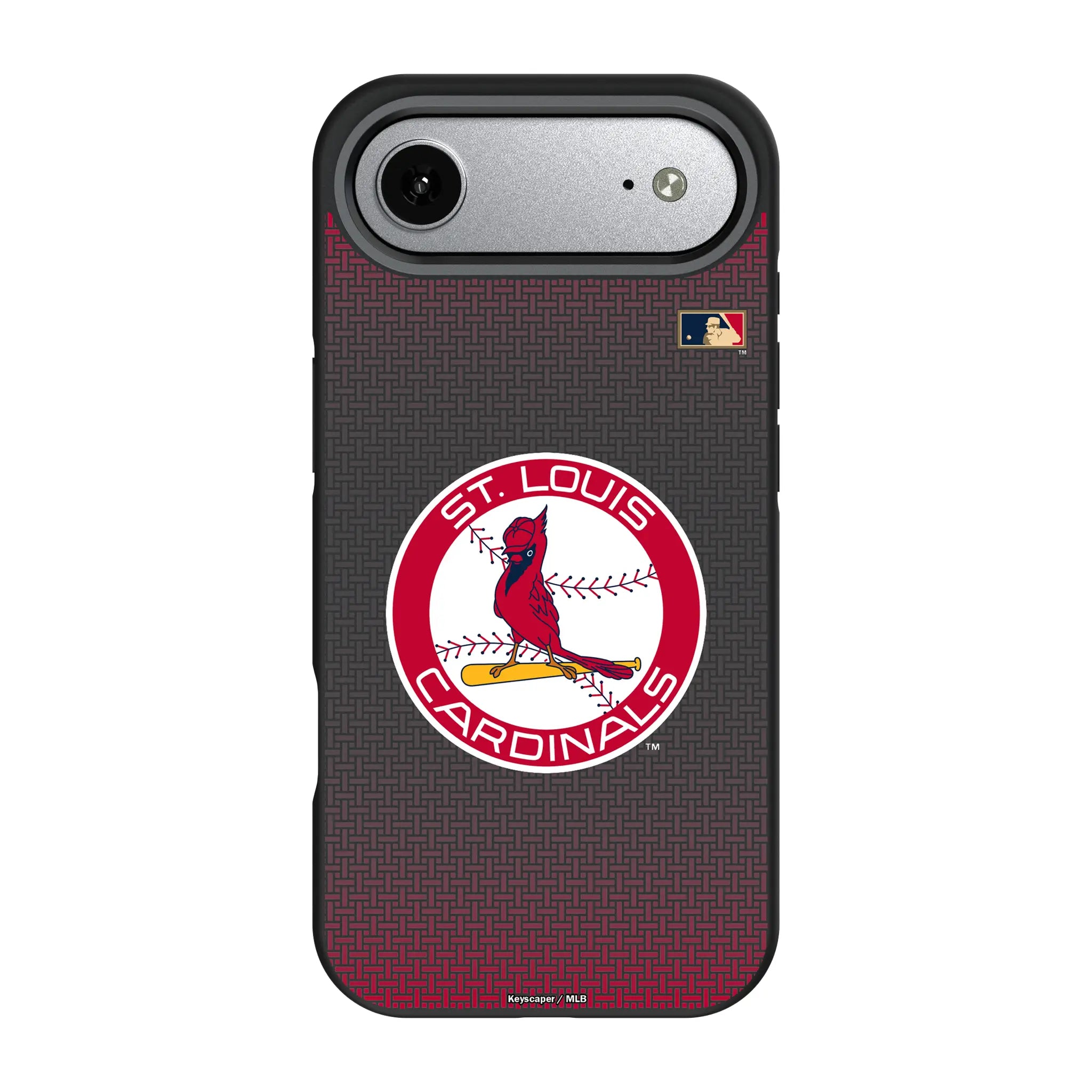 St Louis Cardinals 1966-1997 - Cooperstown Collection Linen iPhone Bump Phone Case for Apple iPhone#Device_iPhone Air