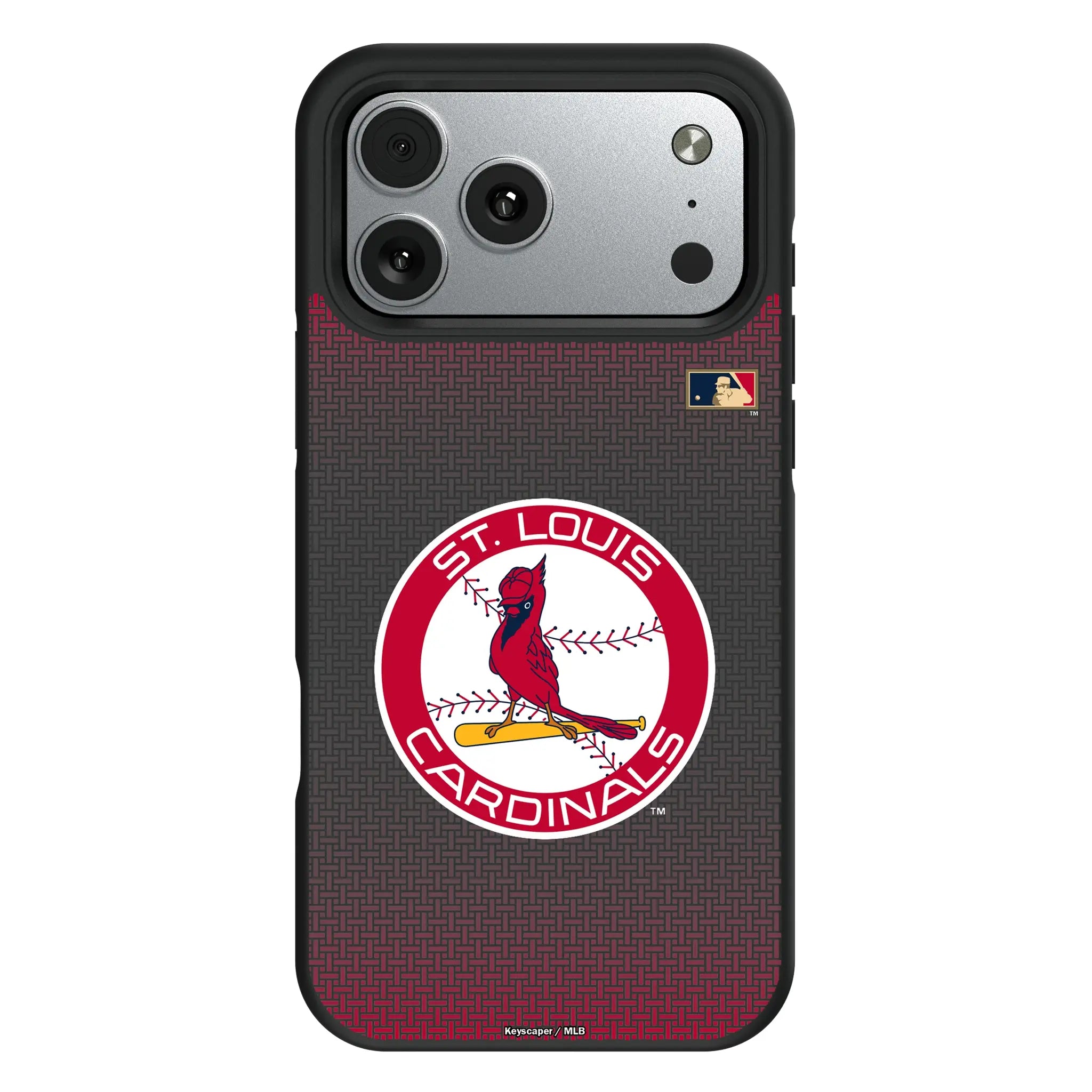 St Louis Cardinals 1966-1997 - Cooperstown Collection Linen iPhone Bump Phone Case for Apple iPhone#Device_iPhone 17 Pro Max