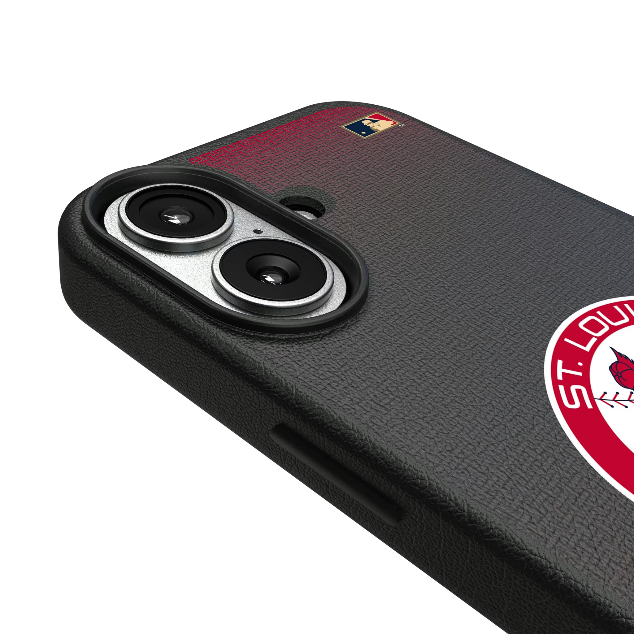 St Louis Cardinals 1966-1997 - Cooperstown Collection Linen iPhone MagSafe Compatible Phone Case for Apple iPhone - Detail#Device_iPhone 17