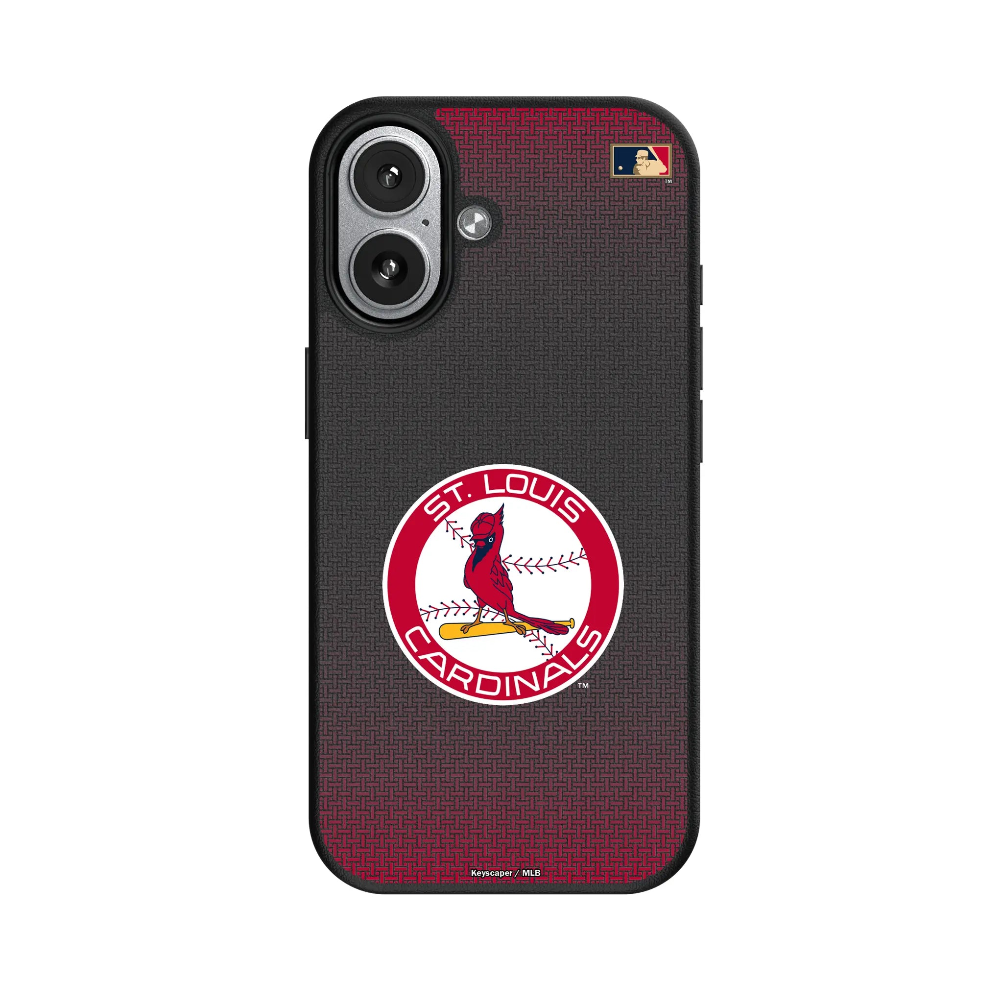 St Louis Cardinals 1966-1997 - Cooperstown Collection Linen iPhone MagSafe Compatible Phone Case for Apple iPhone#Device_iPhone 17