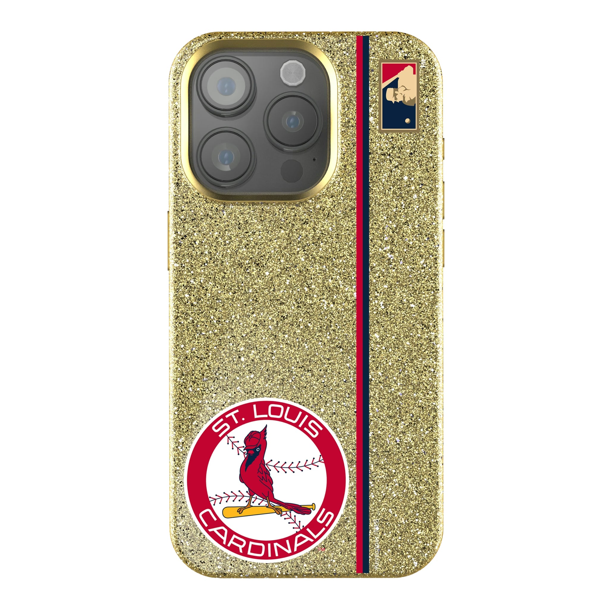 St Louis Cardinals 1966-1997 - Cooperstown Collection Sidebar iPhone Bling Phone Case for Apple iPhone