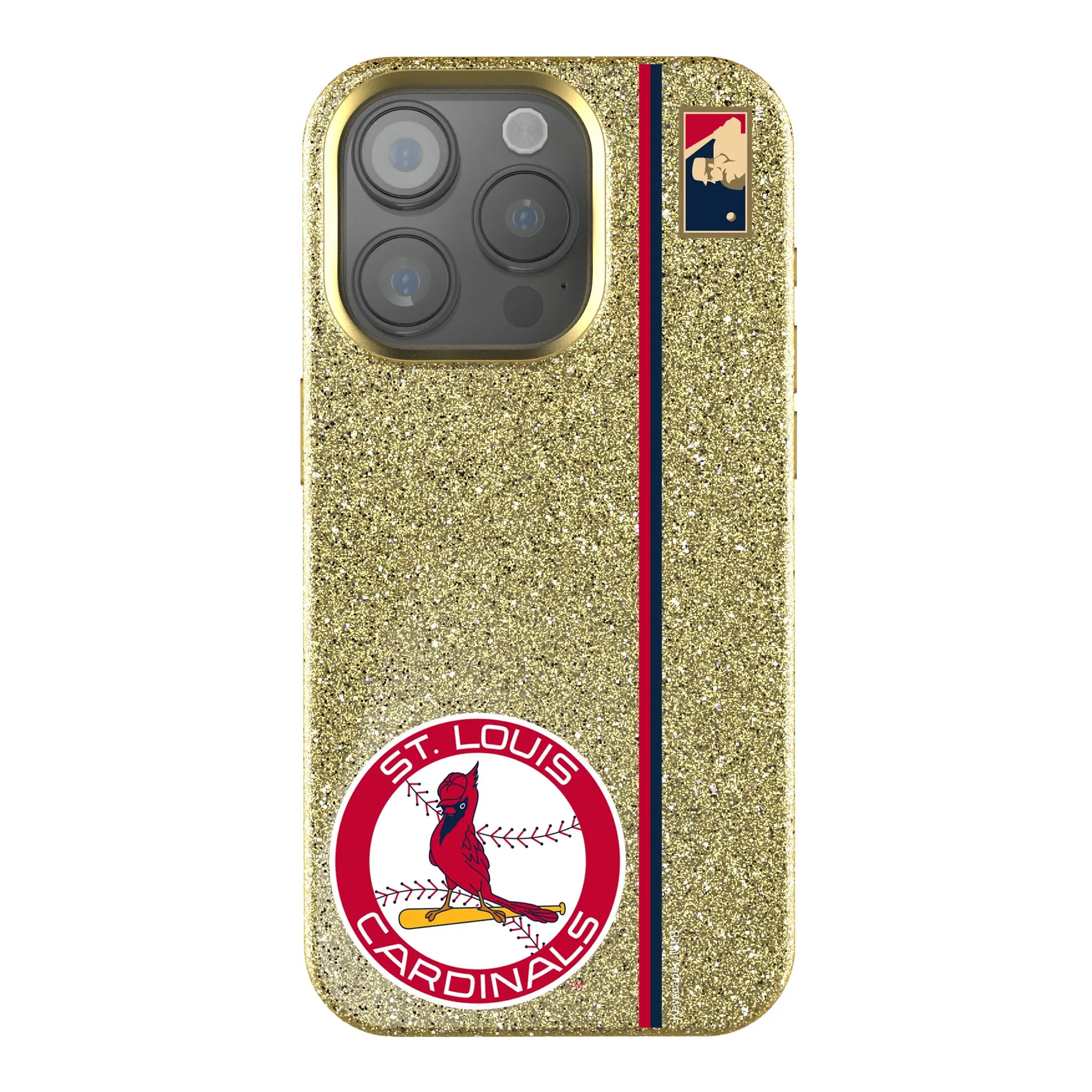 St Louis Cardinals 1966-1997 - Cooperstown Collection Sidebar iPhone Bling Phone Case for Apple iPhone