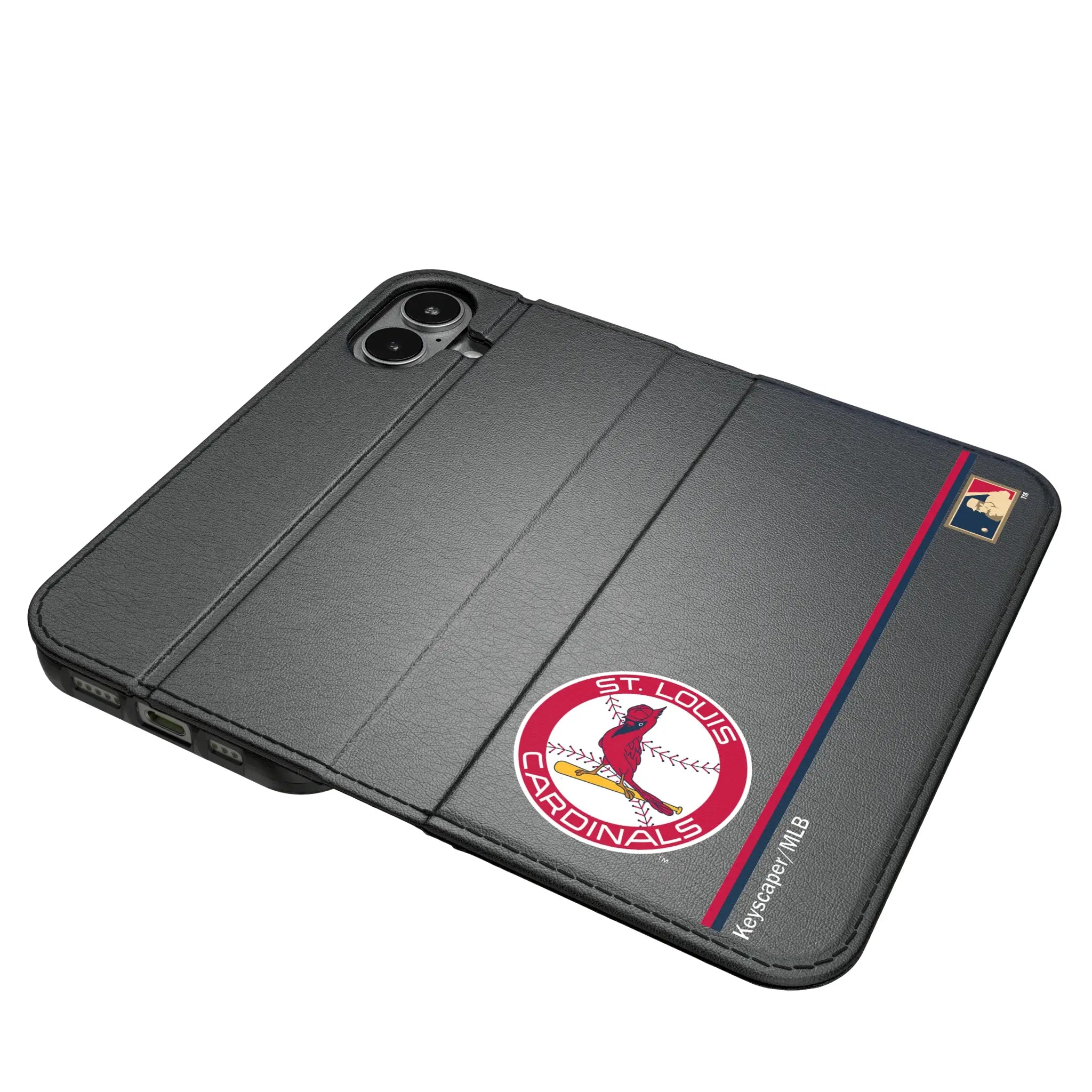 St Louis Cardinals 1966-1997 - Cooperstown Collection Sidebar iPhone Folio Phone Case for Apple iPhone#Device_iPhone 17