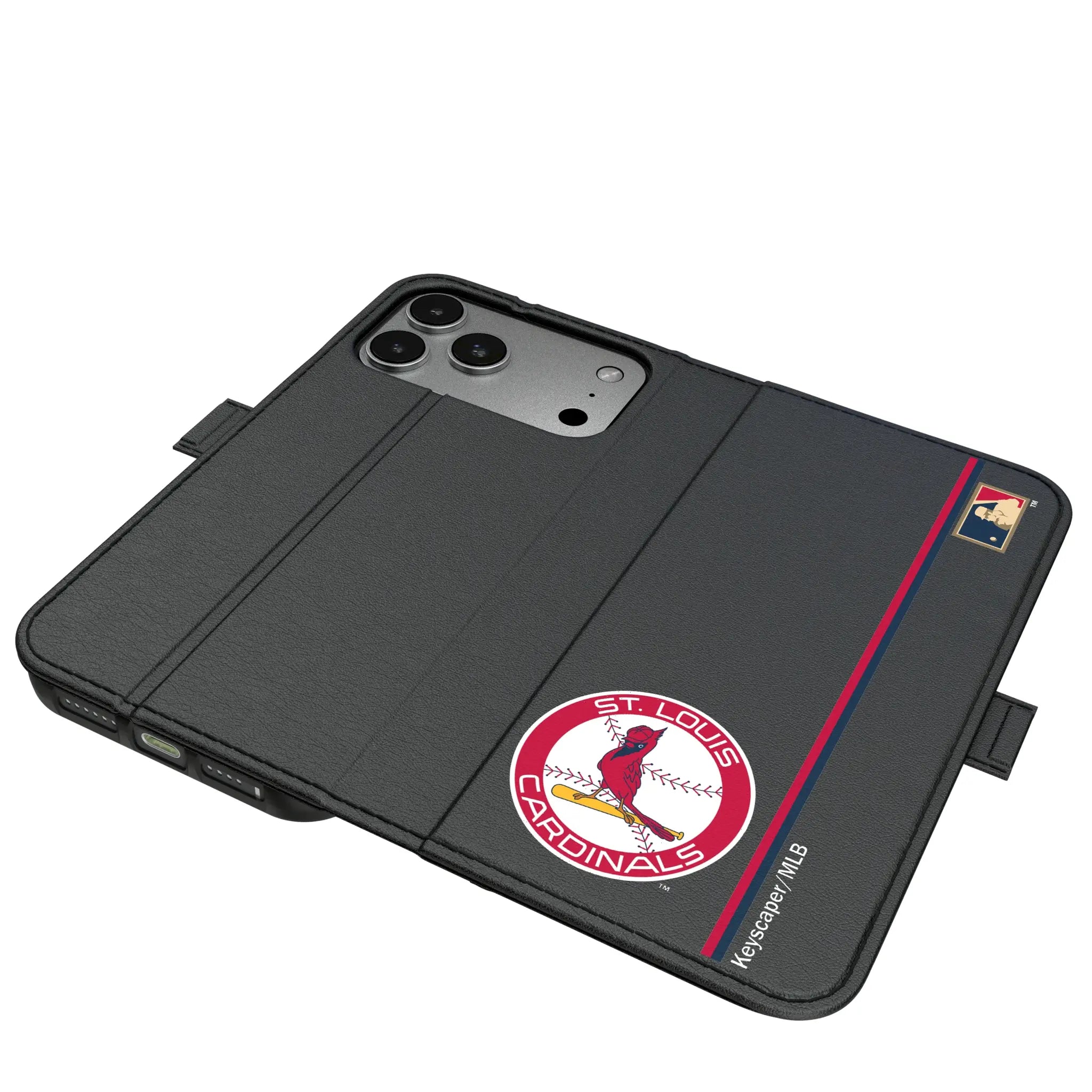 St Louis Cardinals 1966-1997 - Cooperstown Collection Sidebar iPhone Folio Phone Case for Apple iPhone#Device_iPhone 17 Pro Max