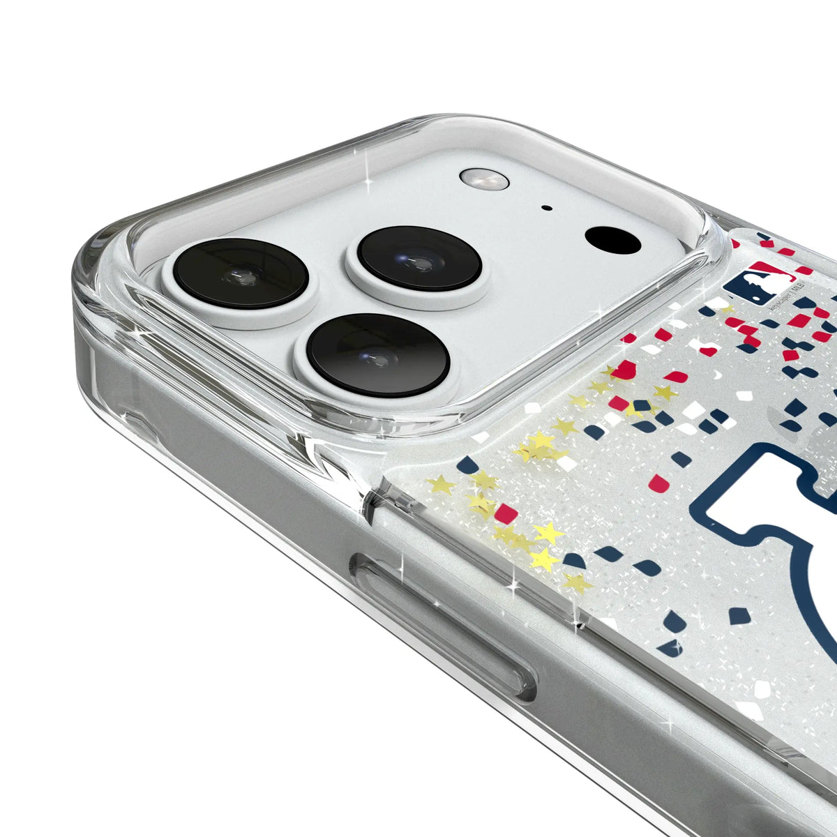 St Louis Cardinals Confetti iPhone Glitter Phone Case for Apple iPhone - Detail#Device_iPhone 18 Pro