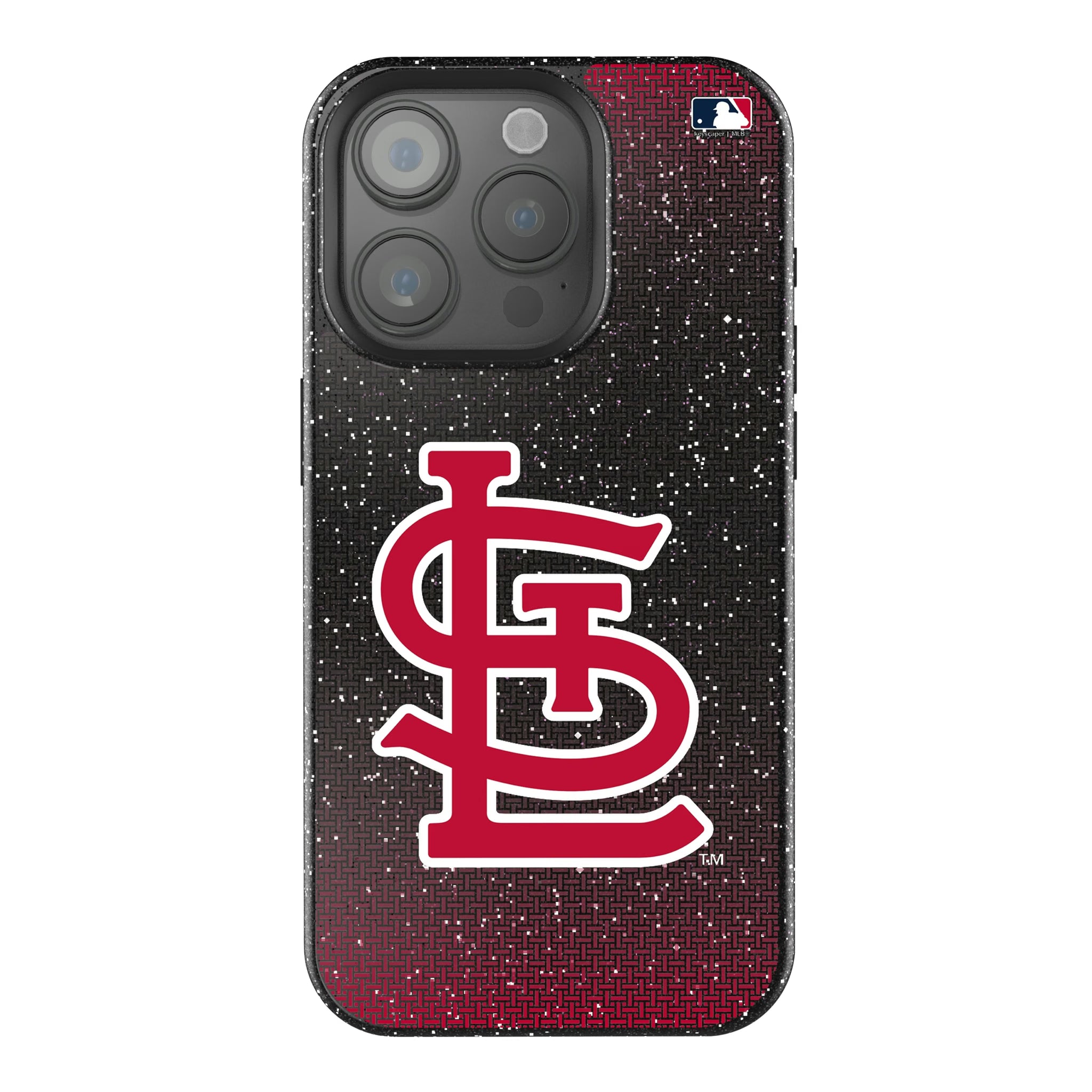 St Louis Cardinals Linen iPhone Bling Phone Case for Apple iPhone