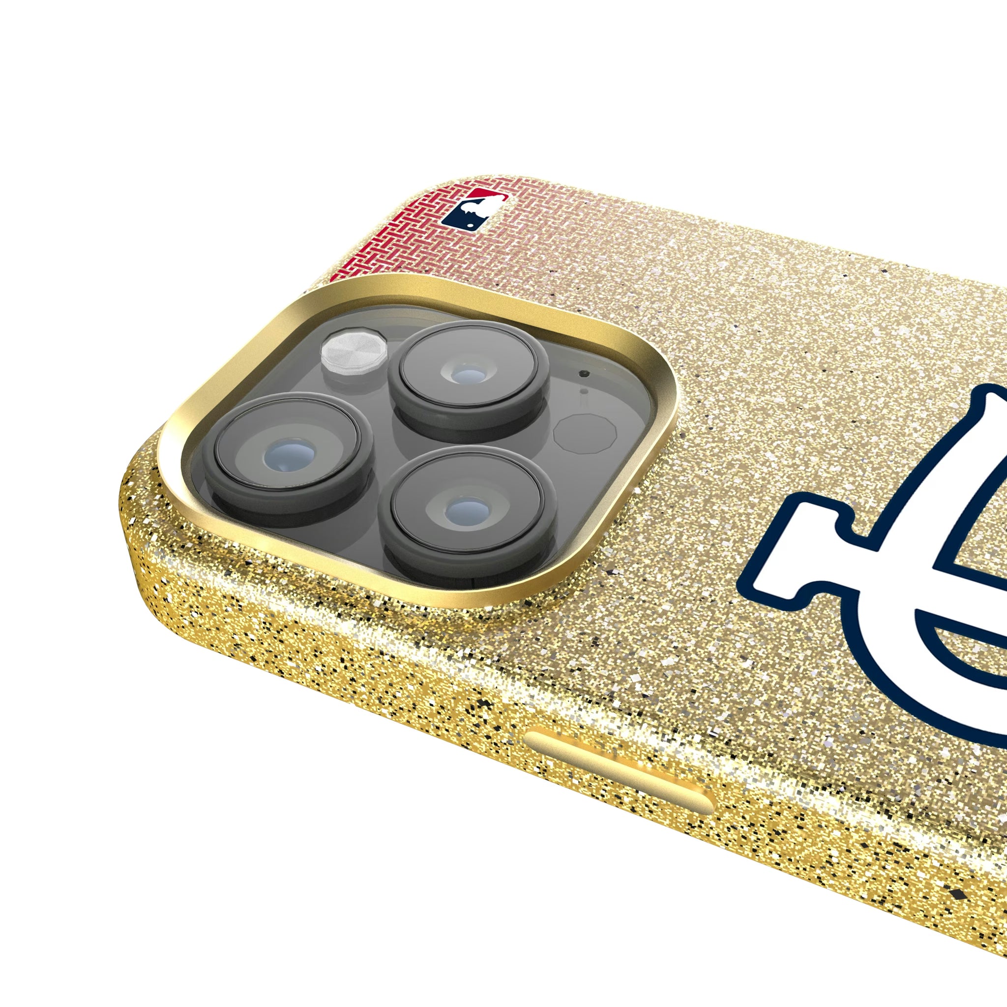 St Louis Cardinals Linen iPhone Bling Phone Case for Apple iPhone - Detail