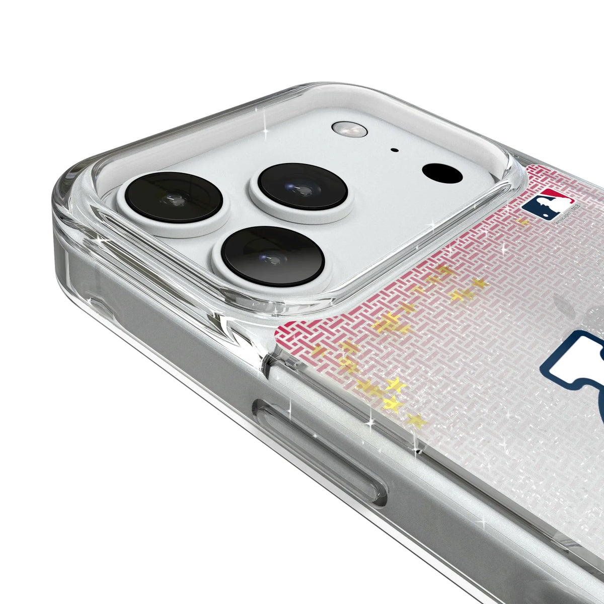 St Louis Cardinals Linen iPhone Glitter Phone Case for Apple iPhone - Detail#Device_iPhone 18 Pro