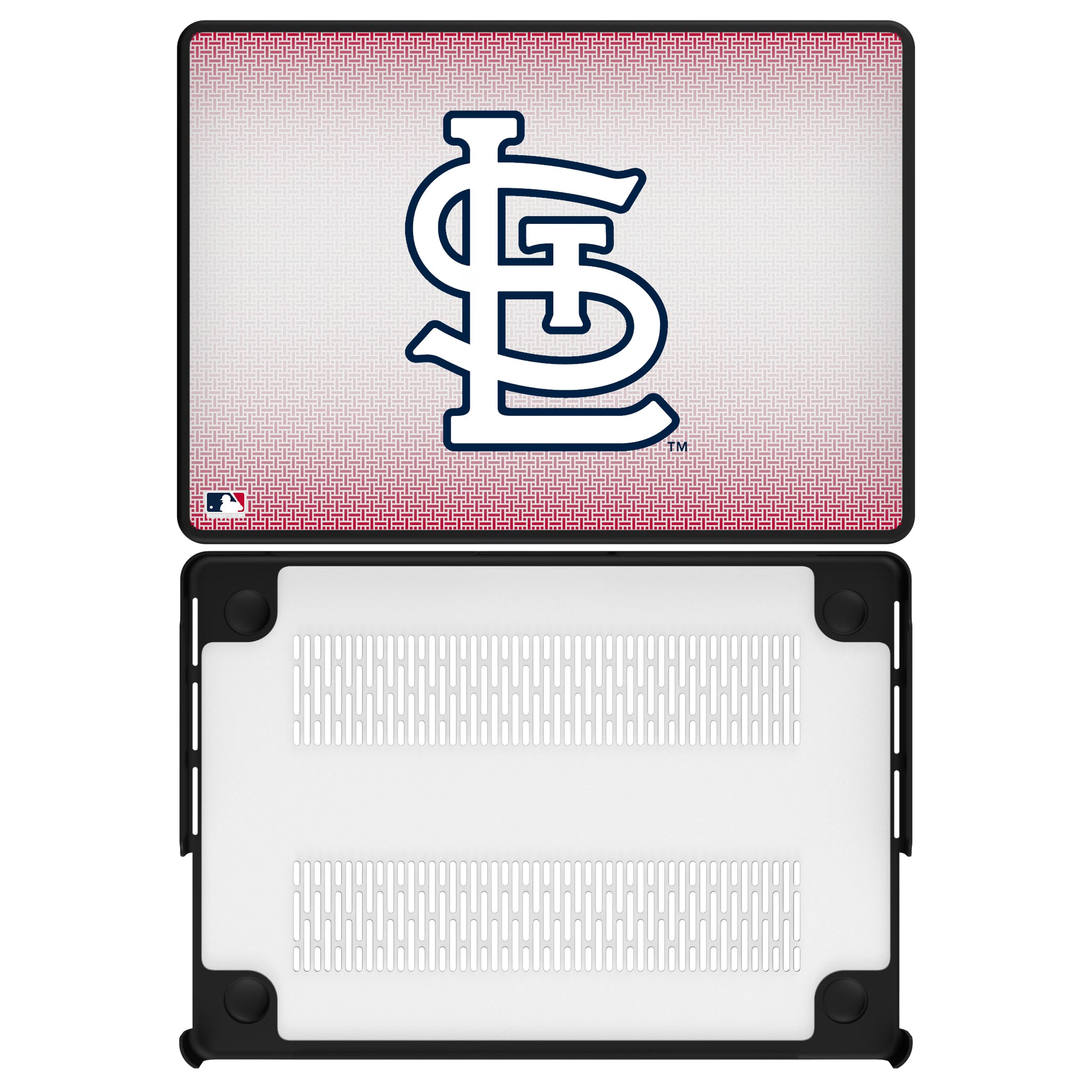 St Louis Cardinals Linen MacBook Laptop Case for Apple MacBook#Device_MacBook Pro (14-inch, 2021) / MacBook Pro (14-inch, 2023) / MacBook Pro (14-inch, 2024)