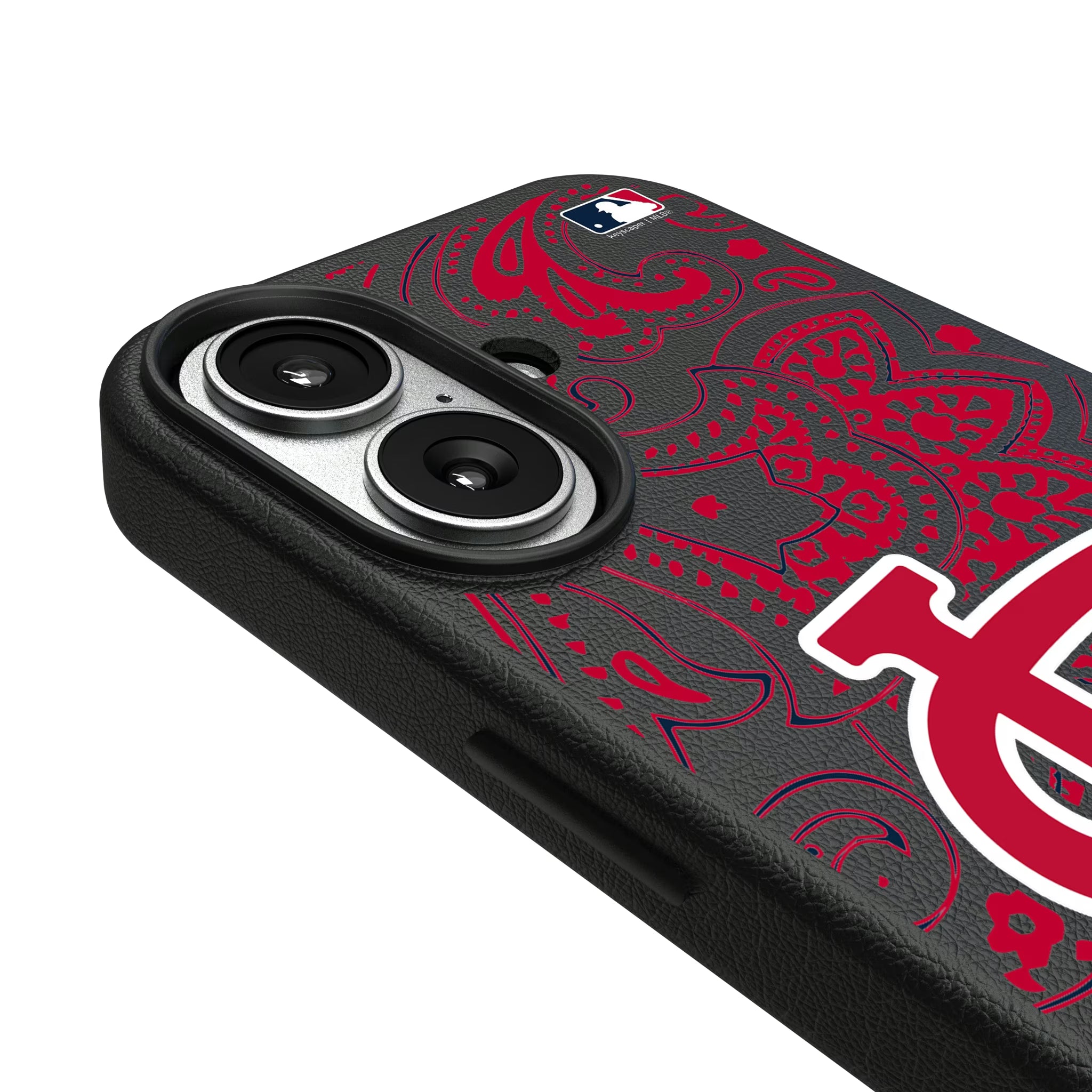 St Louis Cardinals Paisley iPhone MagSafe Compatible Phone Case for Apple iPhone - Detail#Device_iPhone 17
